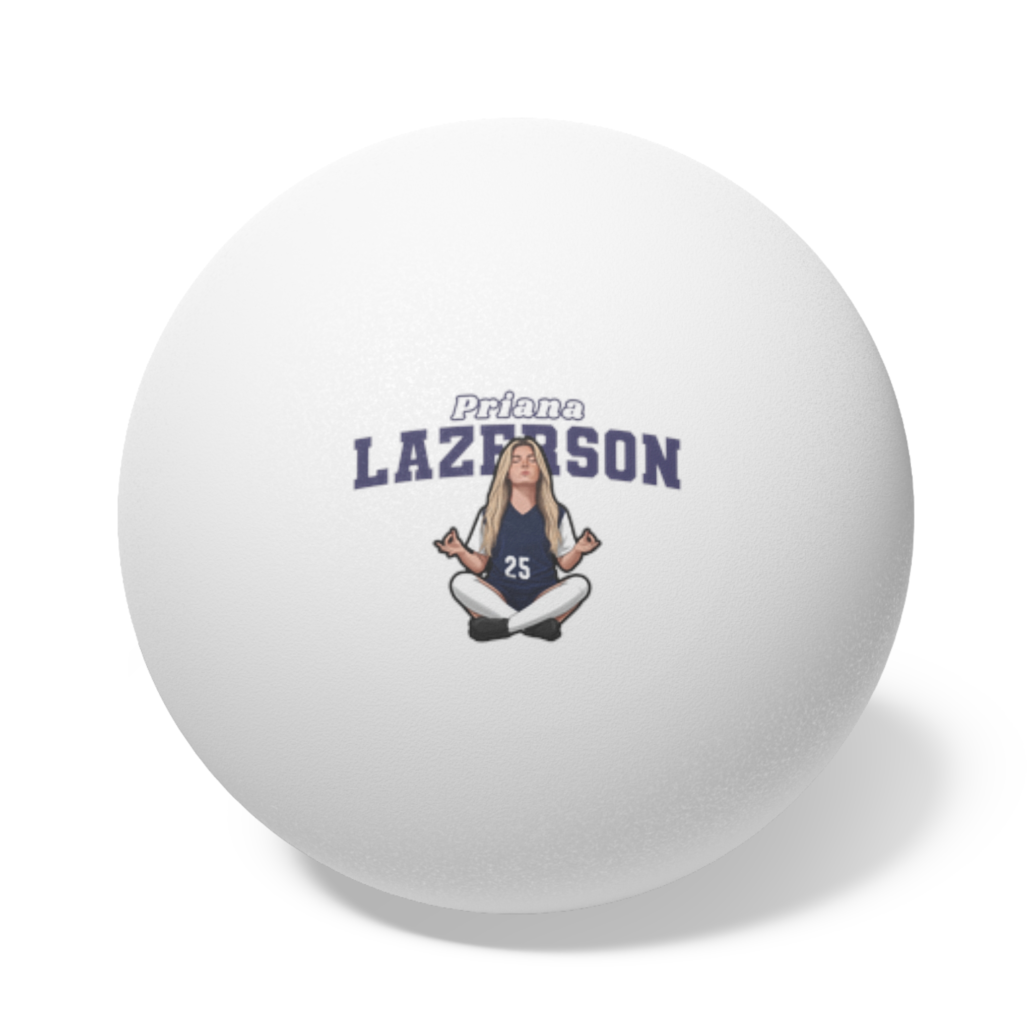 Ping Pong Balls, 6 pcs — character_name_arch in White