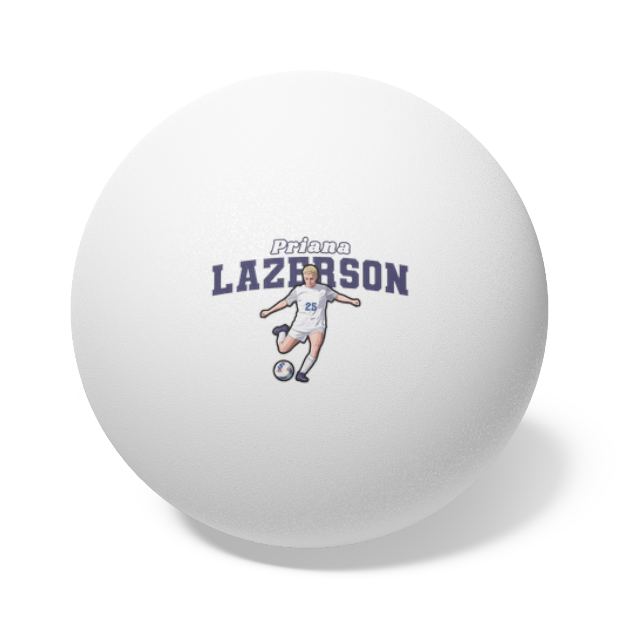 Ping Pong Balls, 6 pcs — character_name_arch in White