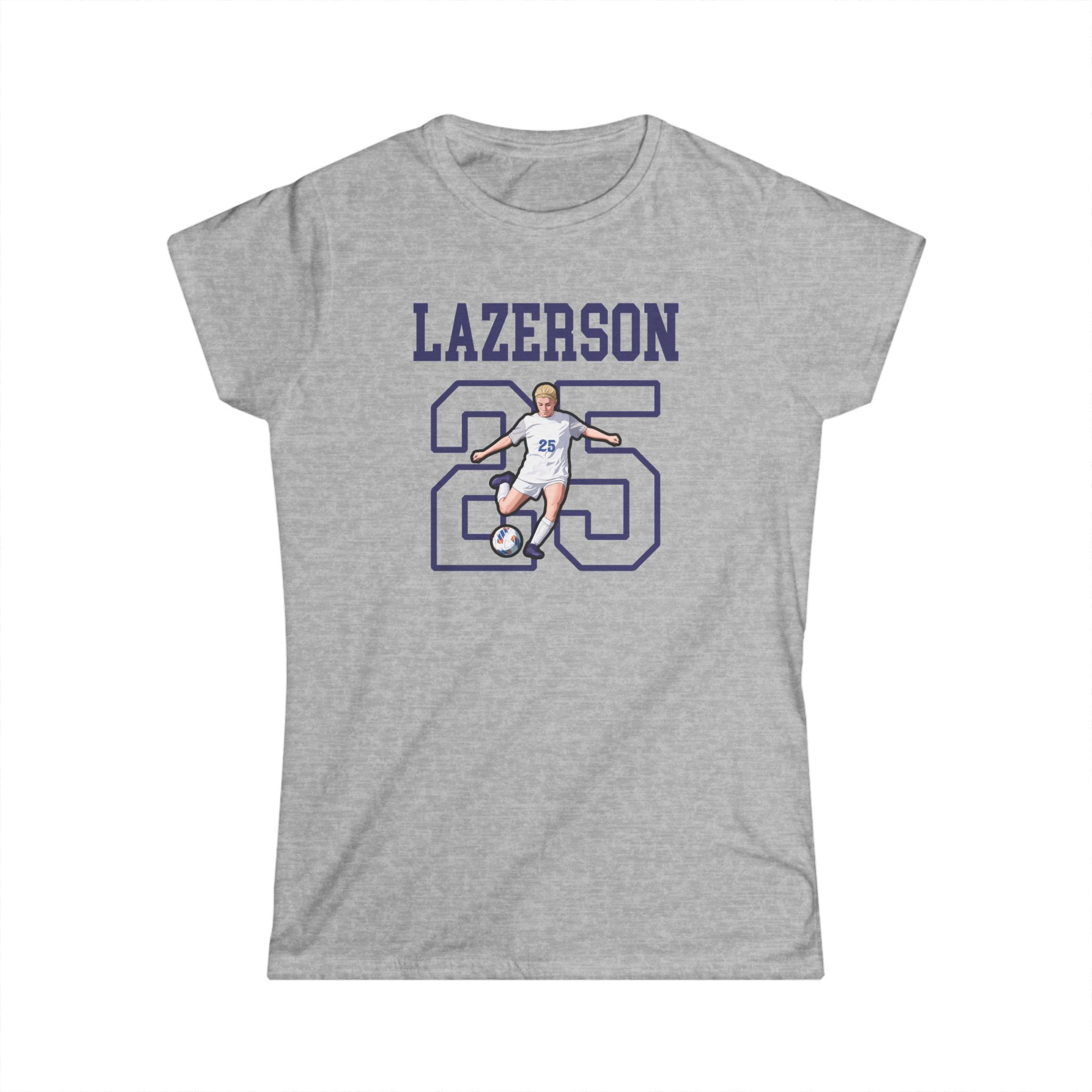 Women's Softstyle Tee — character_shirsey in Grey