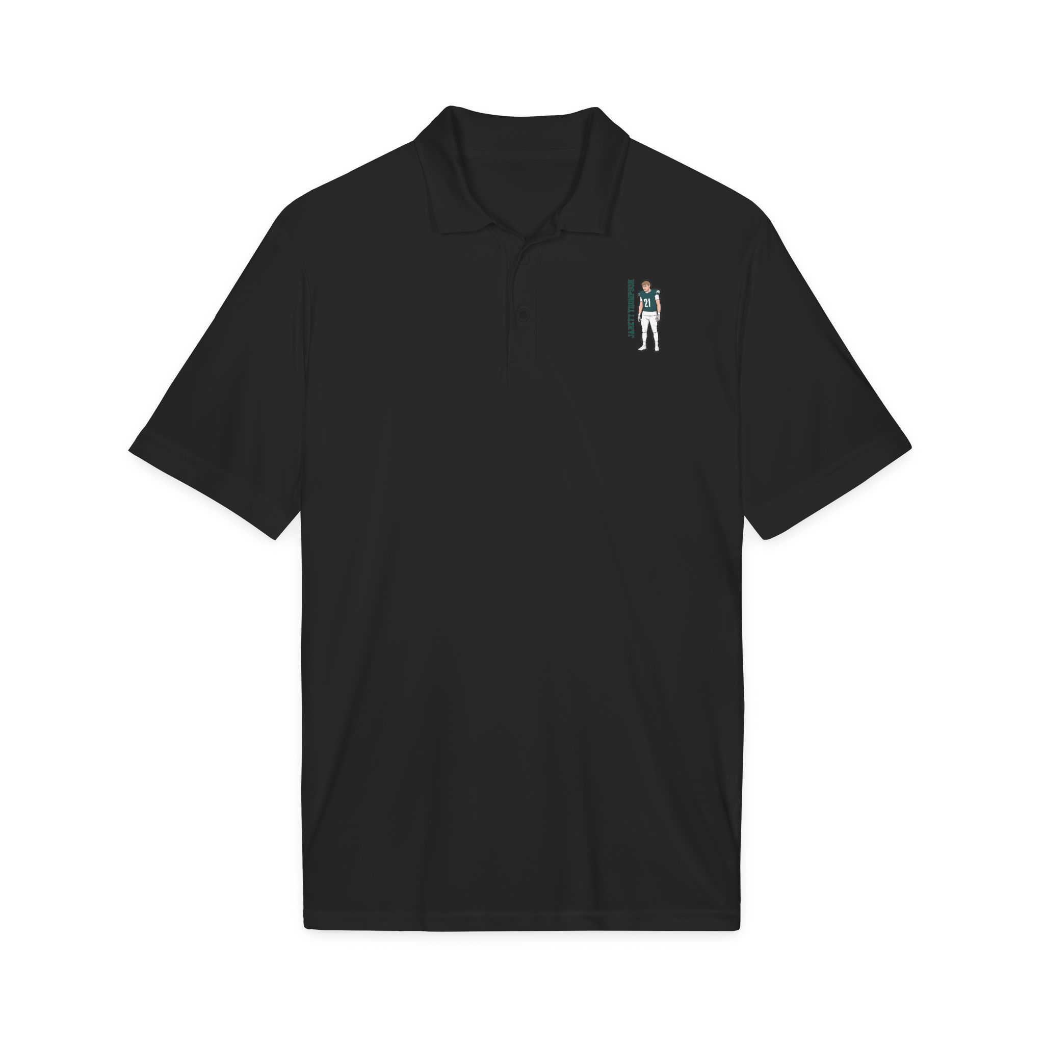 Polo — character_name_vertical in Black