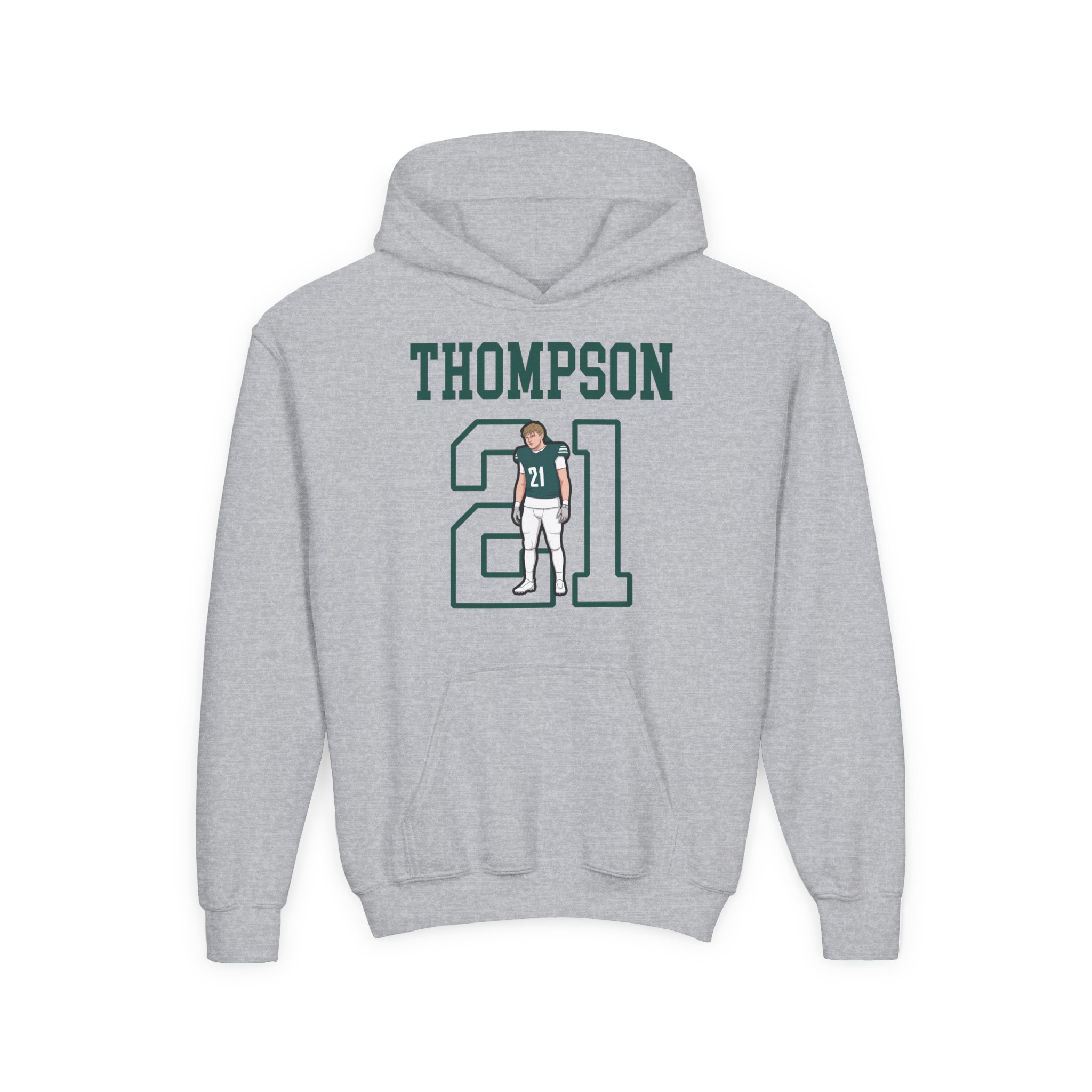 Youth Hoodie — character_shirsey in Grey