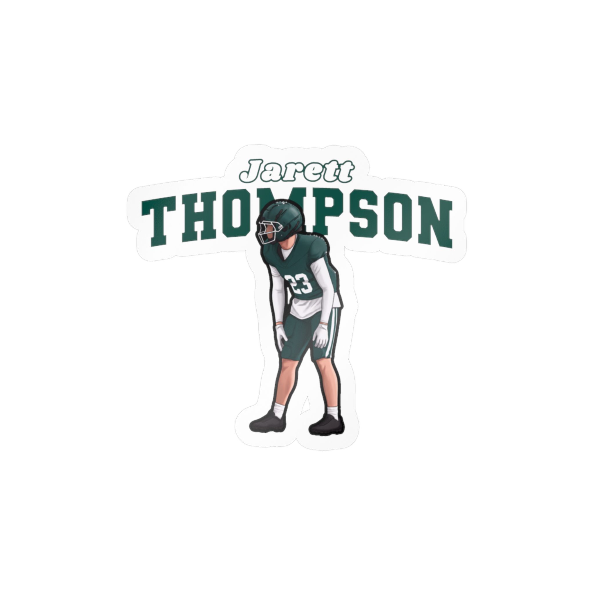 Vinyl Sticker — character_name_arch in Classic