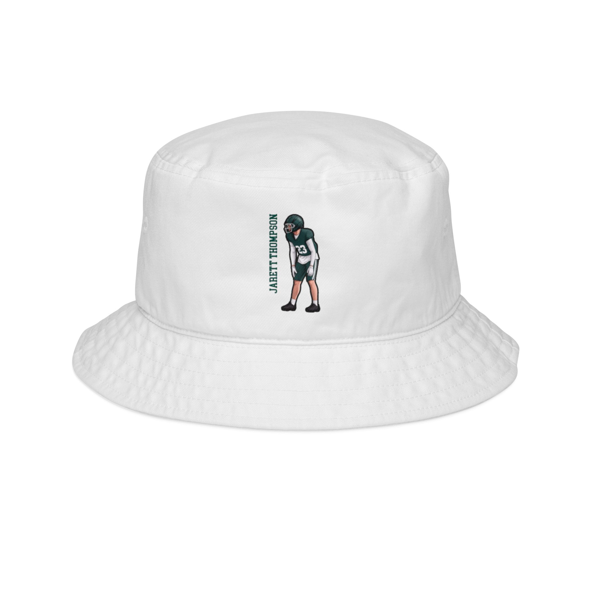 Bucket Hat — character_name_vertical in White