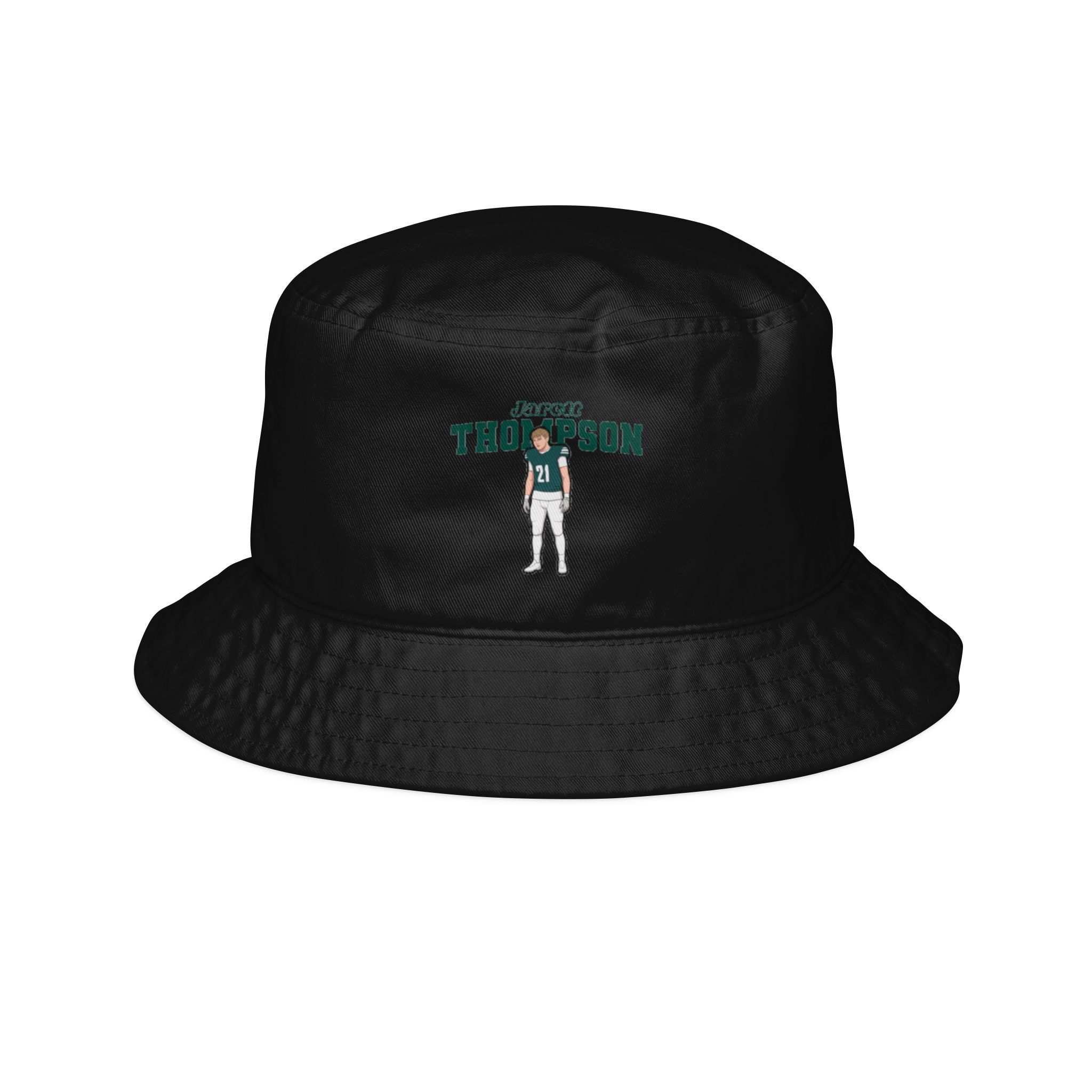Bucket Hat — character_name_arch in Black