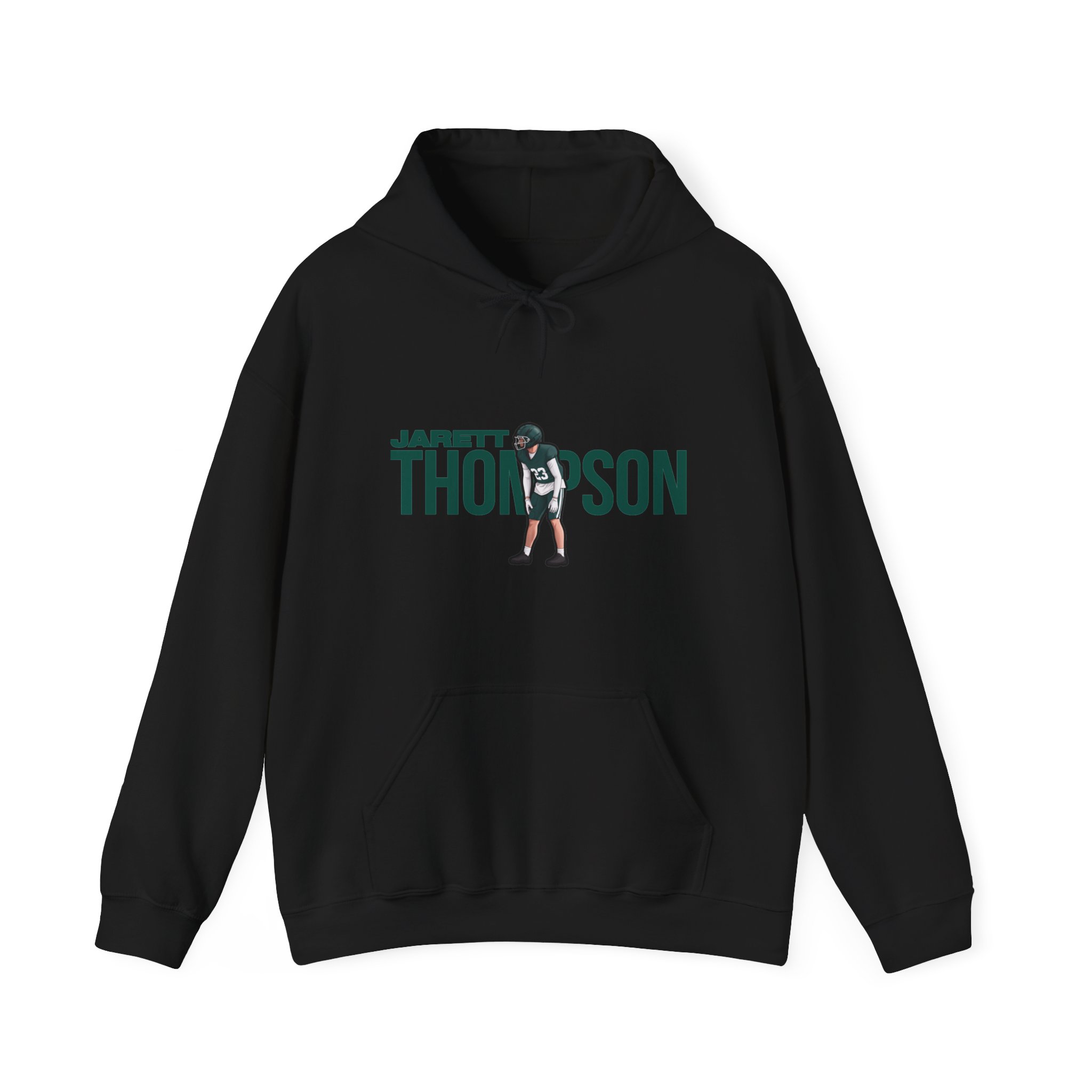 Hoodie — character_player_name in Black