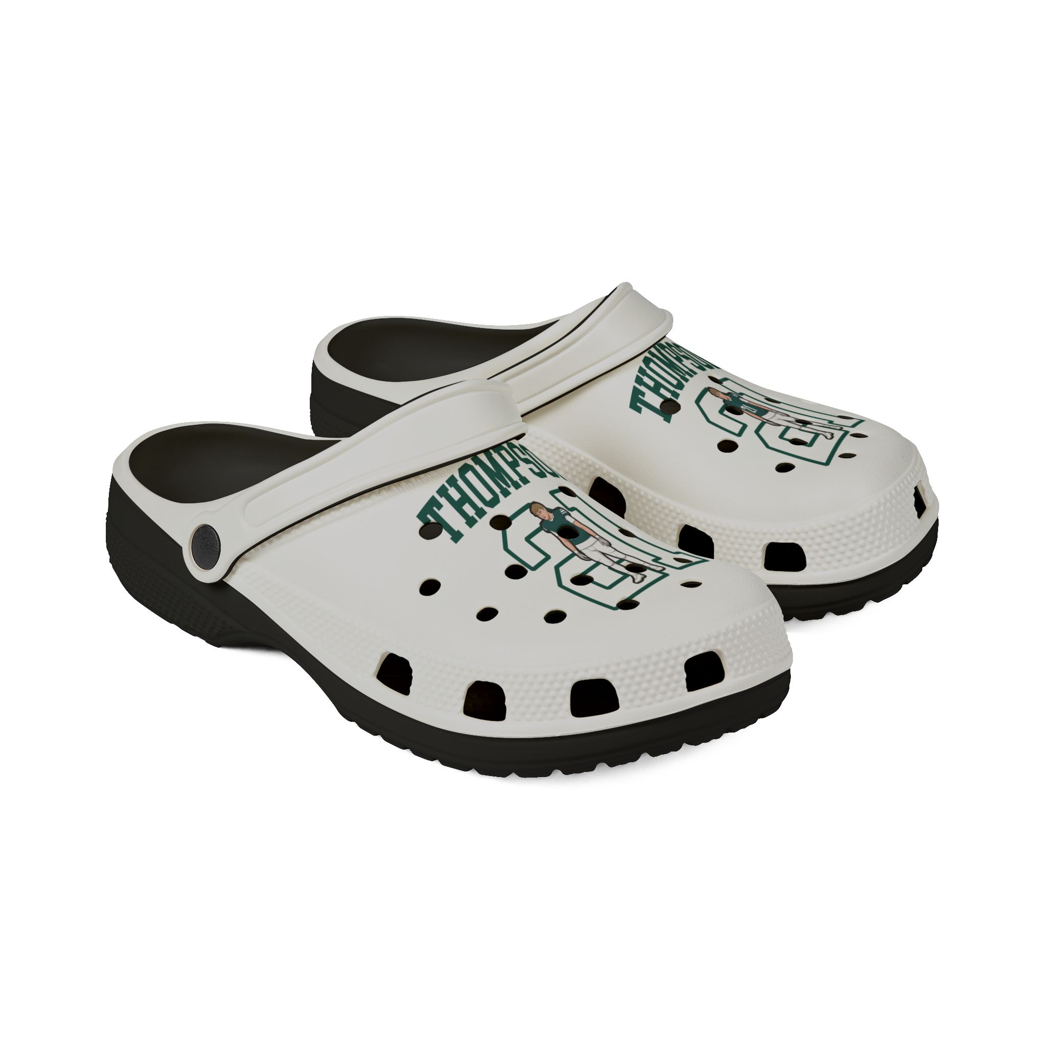 Rubber Clogs — character_shirsey in Black