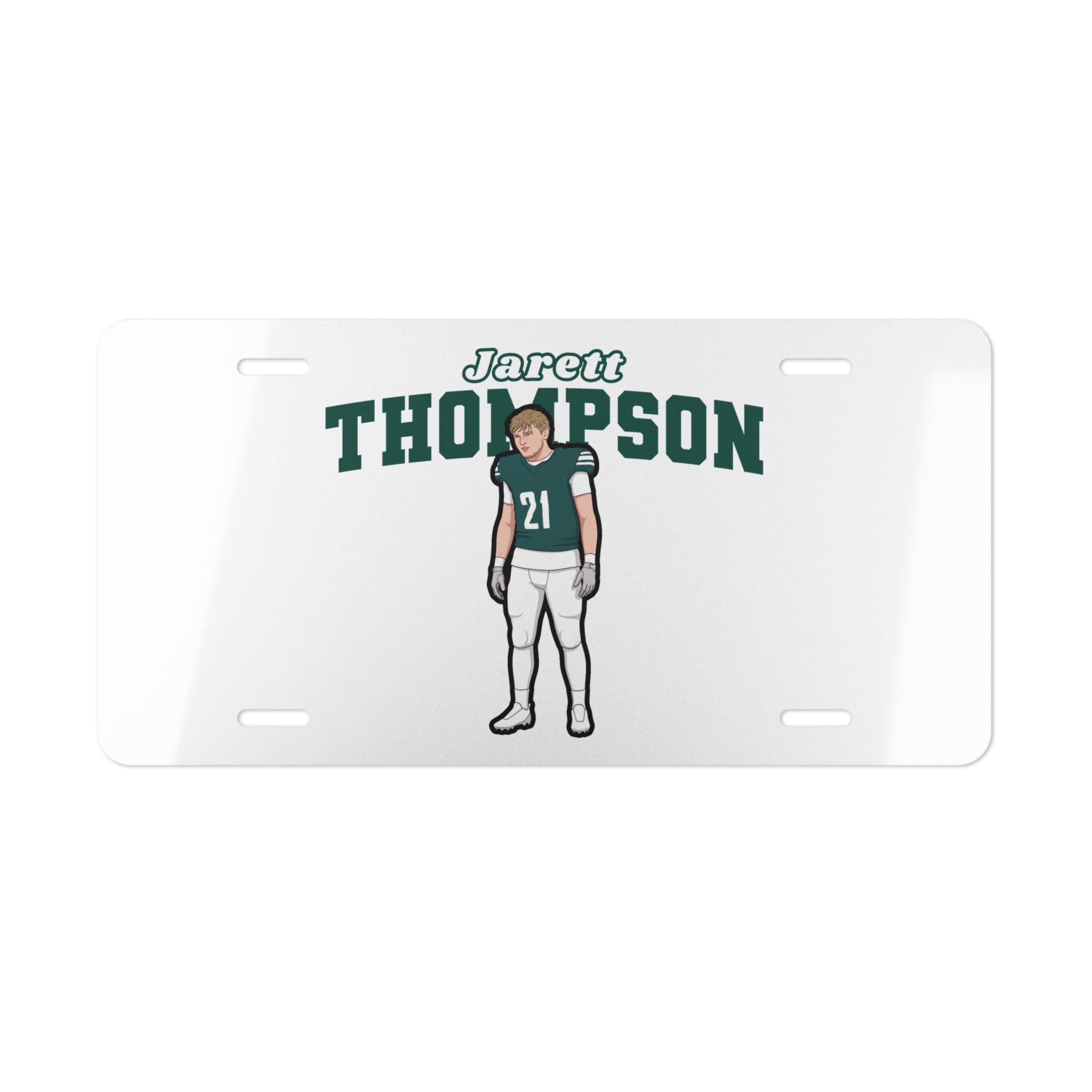 License Plate — character_name_arch in Classic