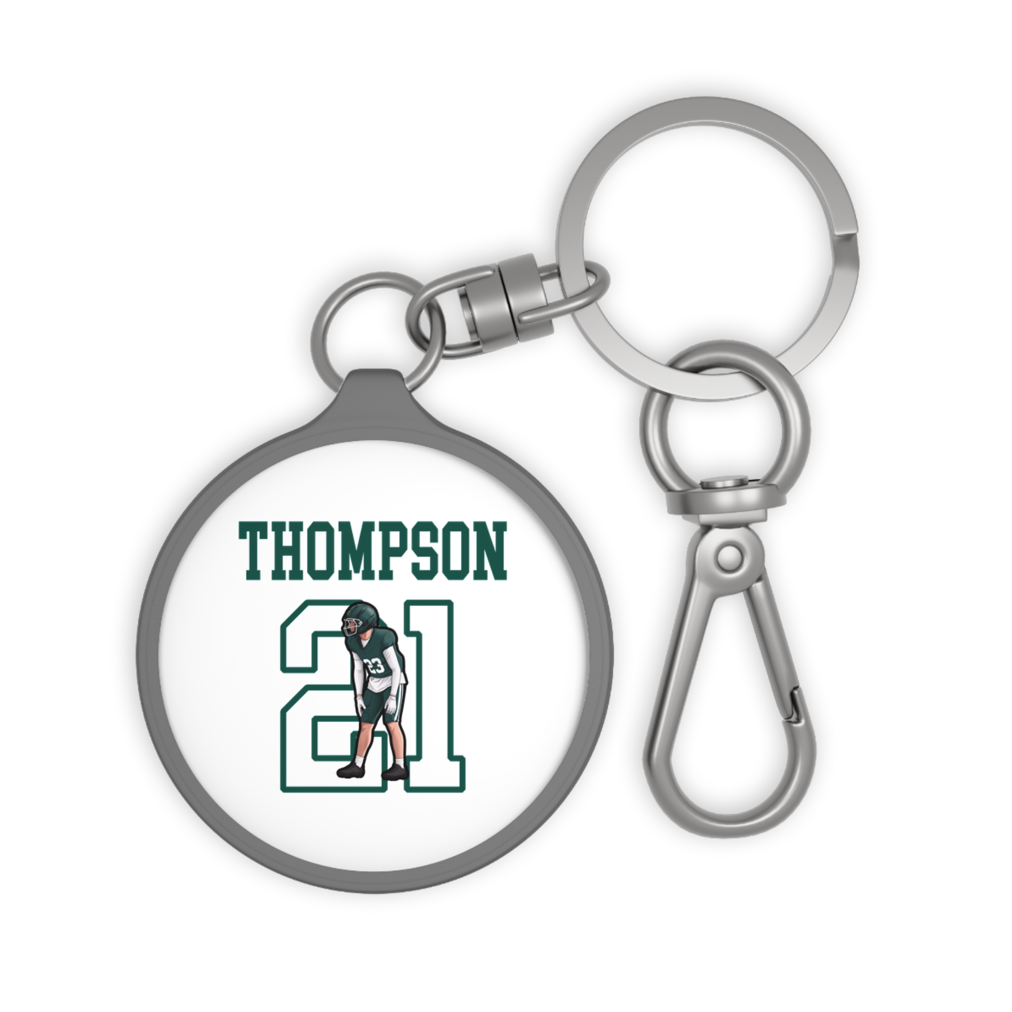 Keychain — character_shirsey in Grey