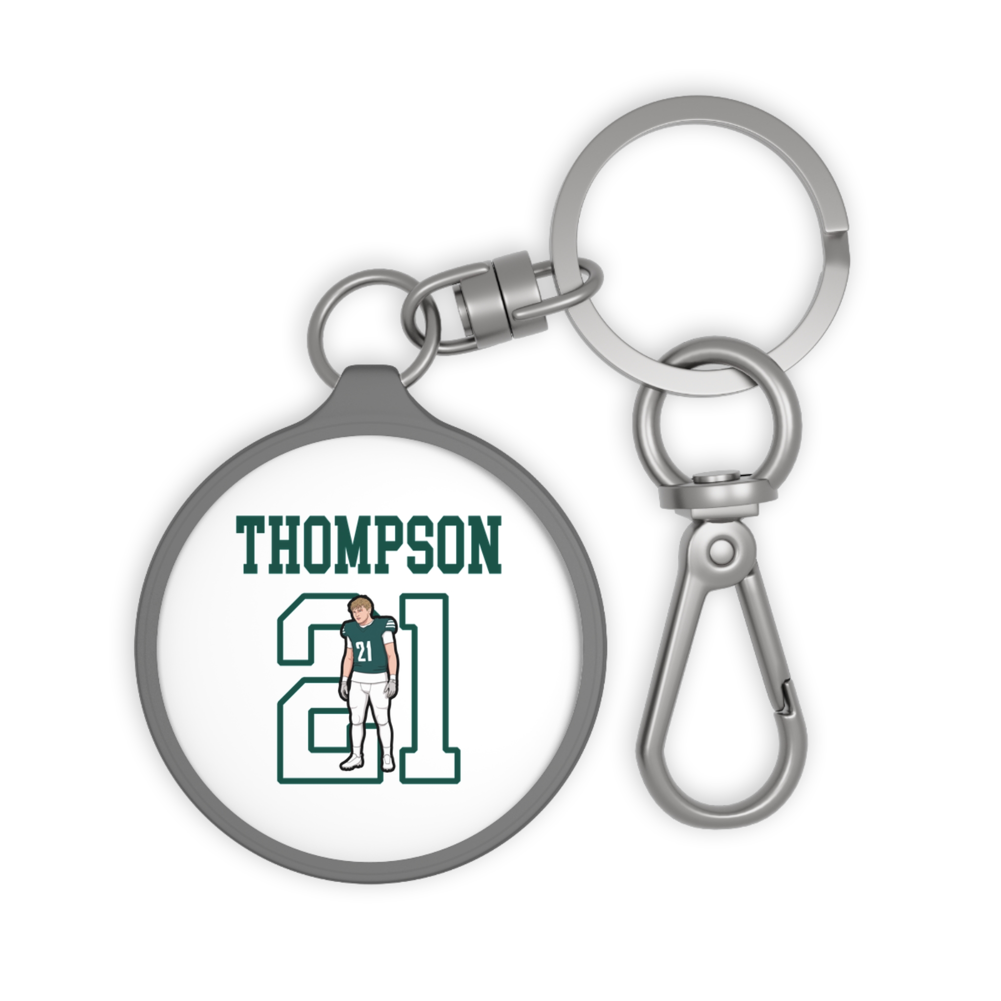 Keychain — character_shirsey in Grey