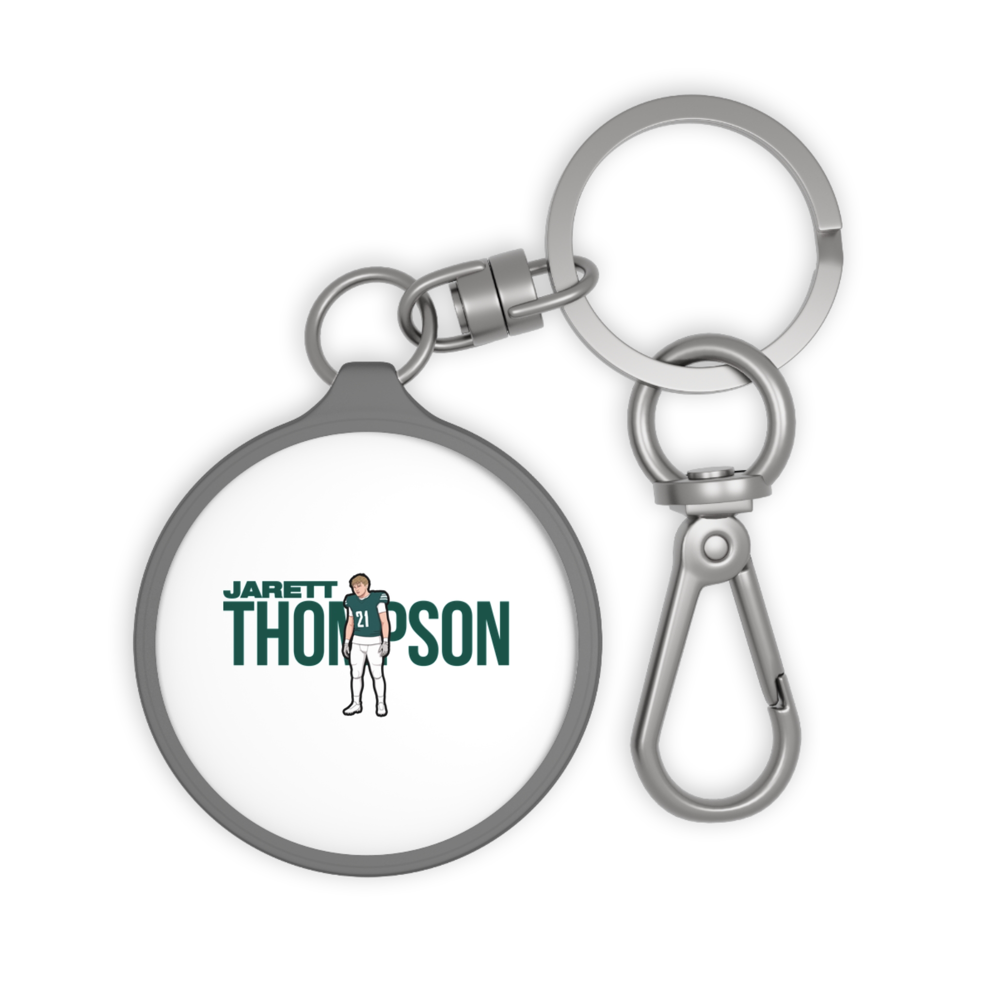 Keychain — character_player_name in Grey