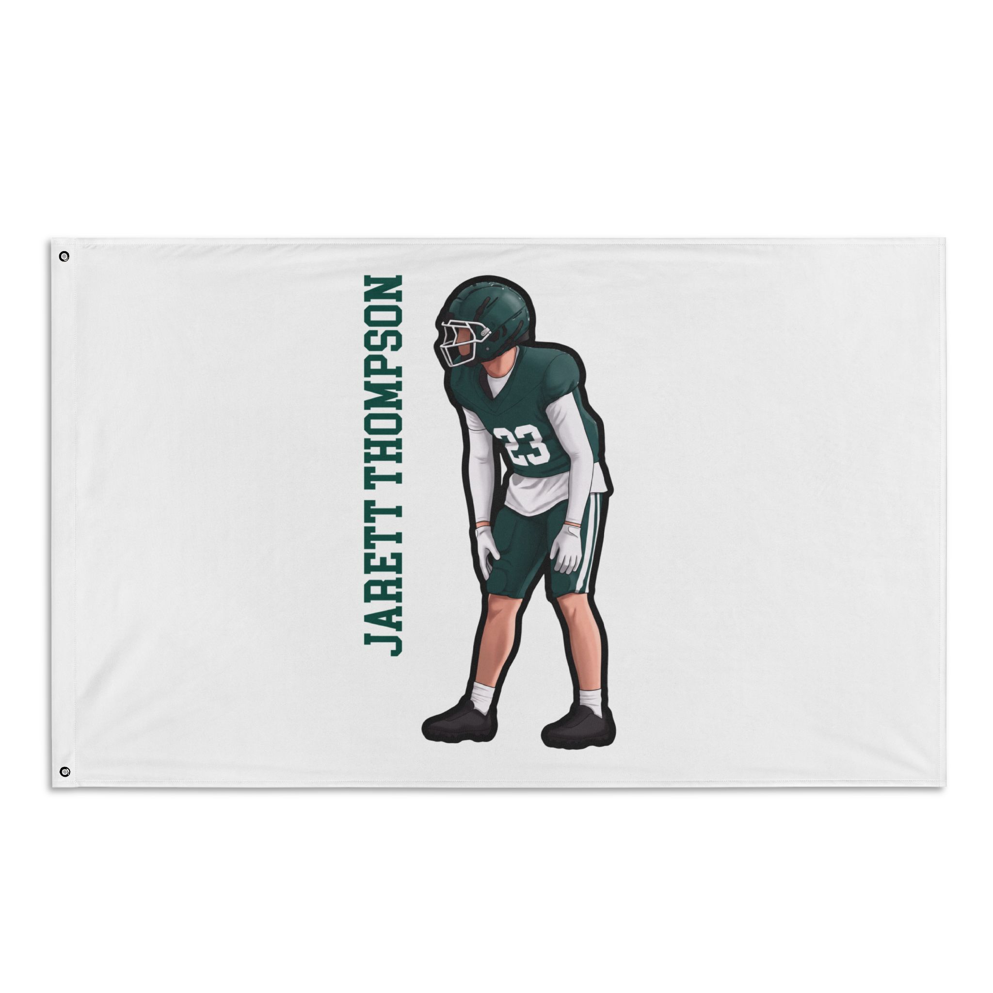Flag (35 × 56 in) — character_name_vertical in Classic