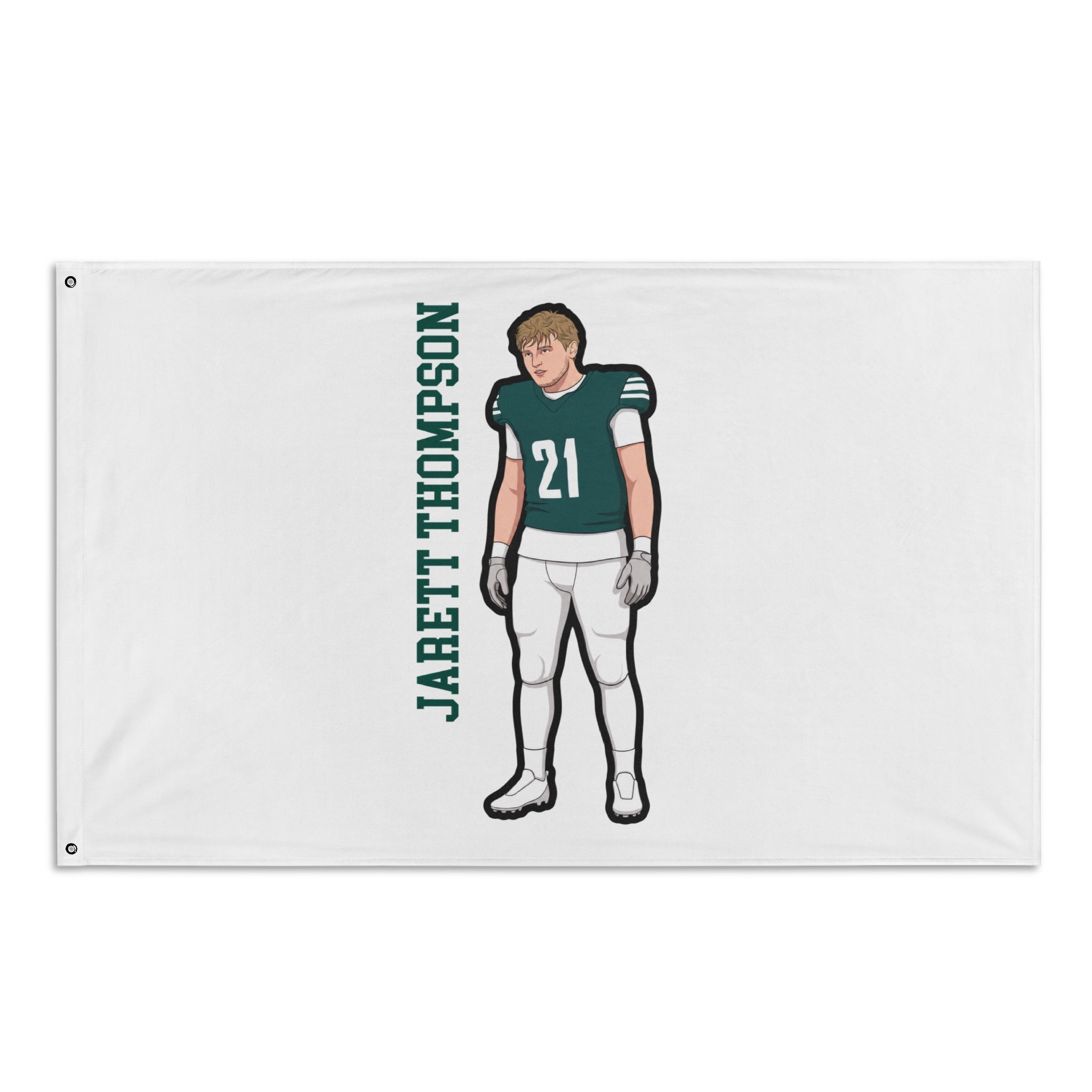 Flag (35 × 56 in) — character_name_vertical in Classic