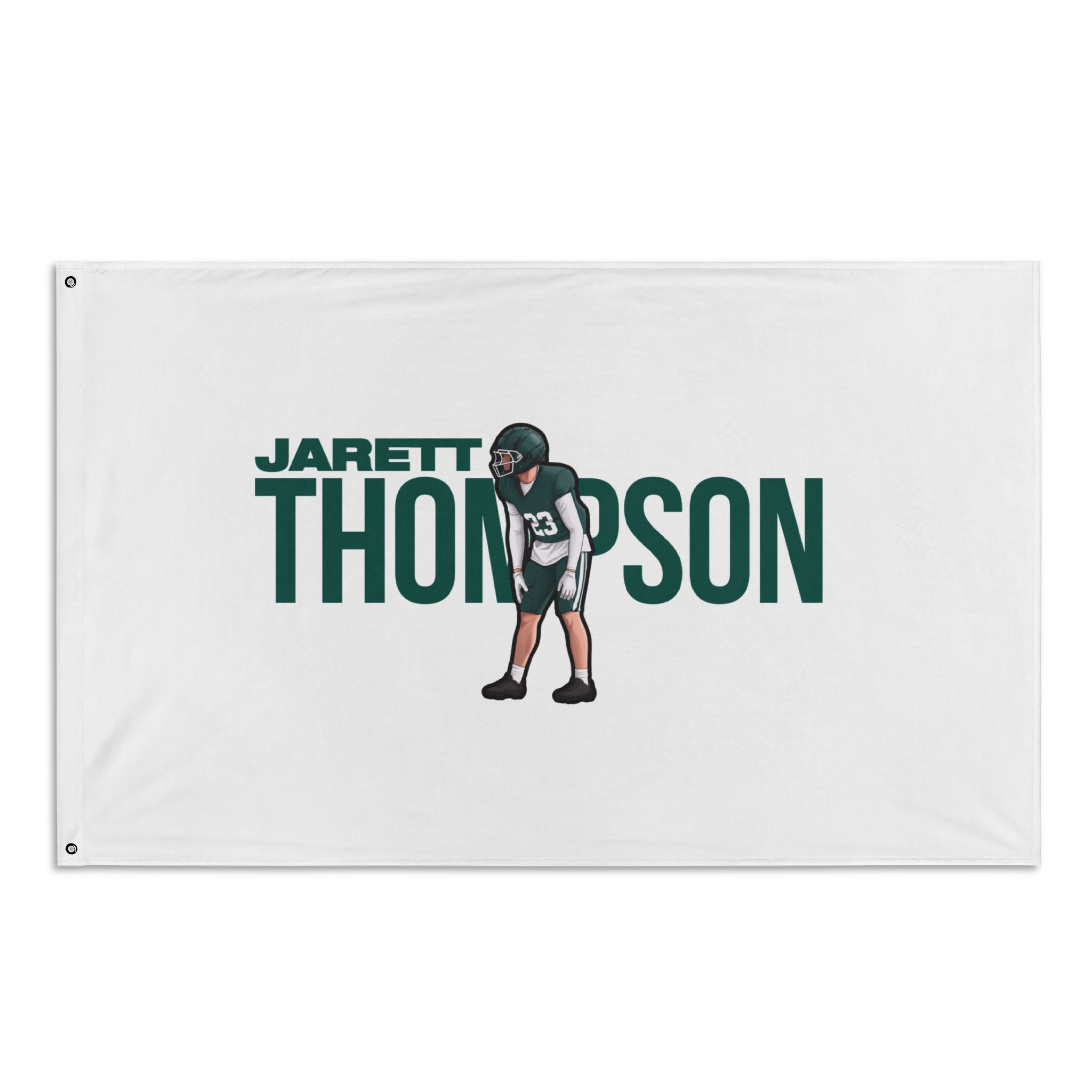 Flag (35 × 56 in) — character_player_name in Classic