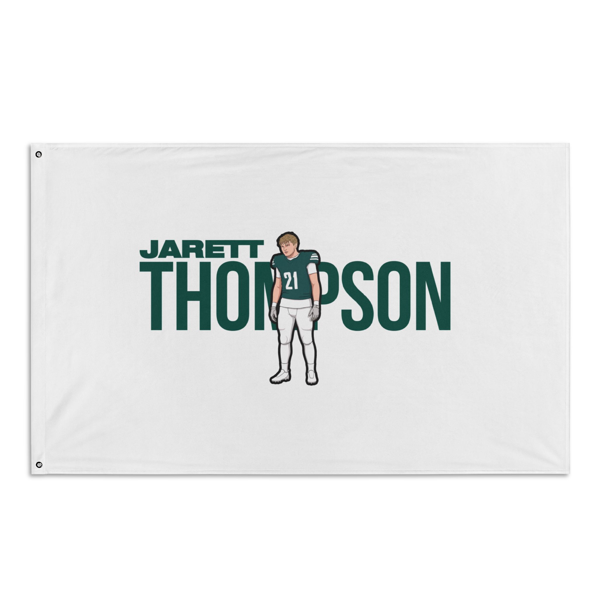Flag (35 × 56 in) — character_player_name in Classic