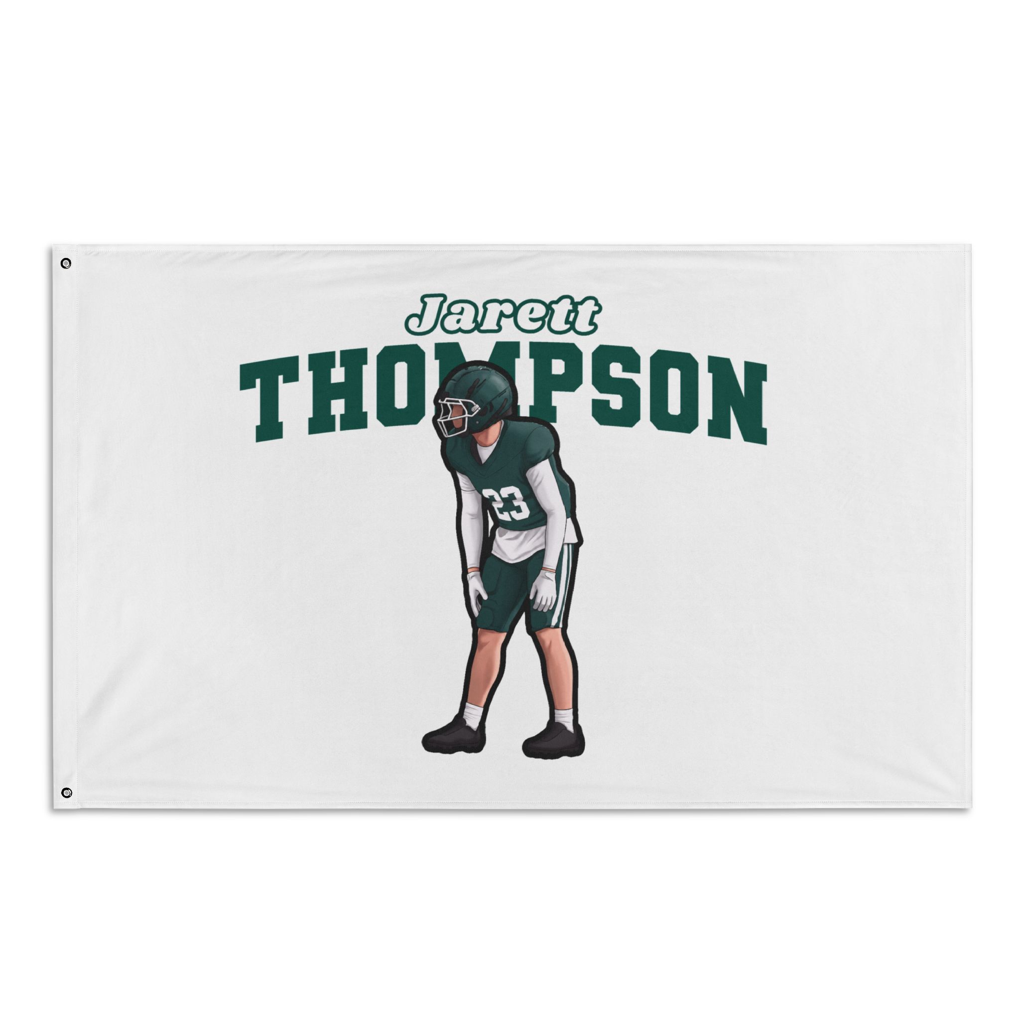 Flag (35 × 56 in) — character_name_arch in Classic