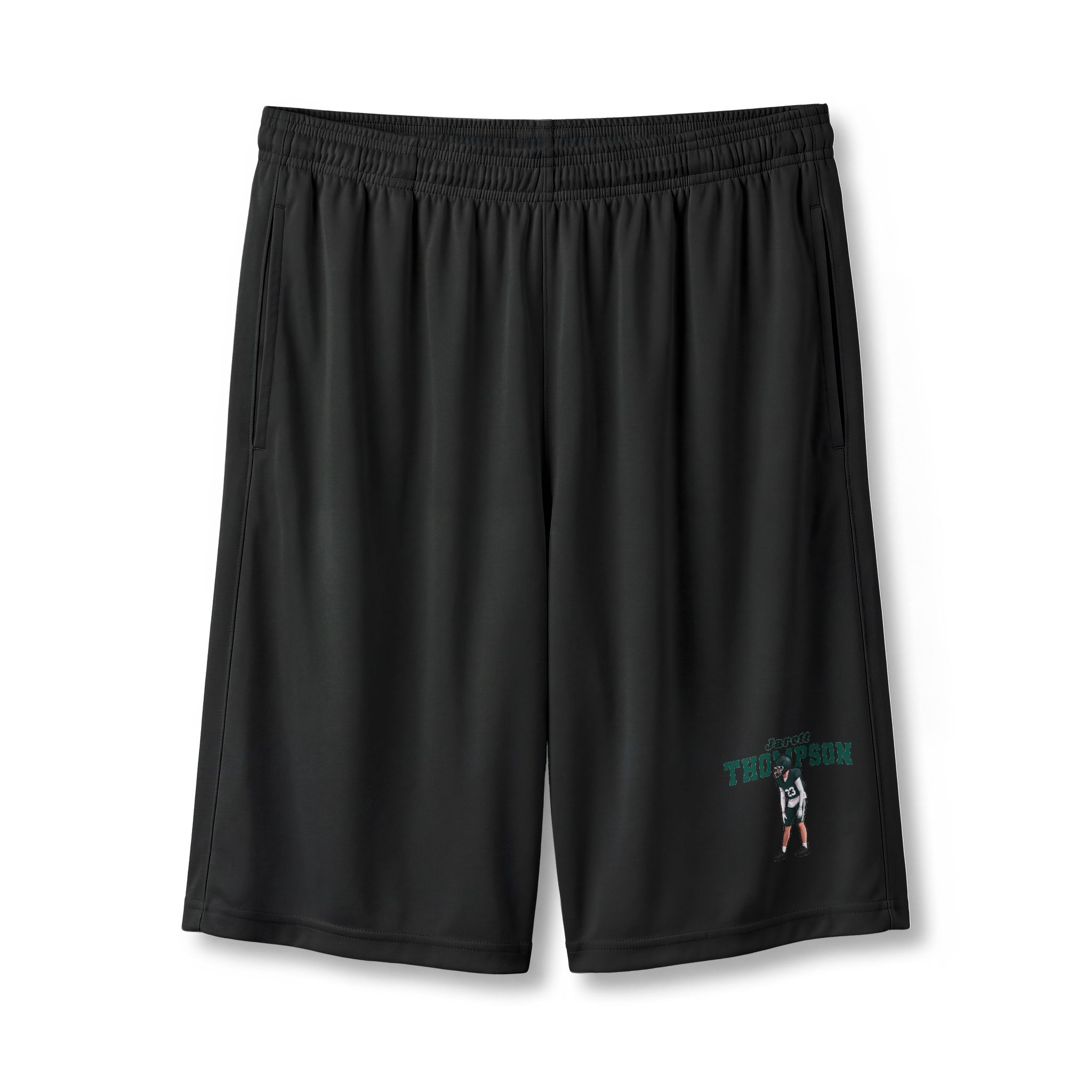 Shorts — character_name_arch in Black