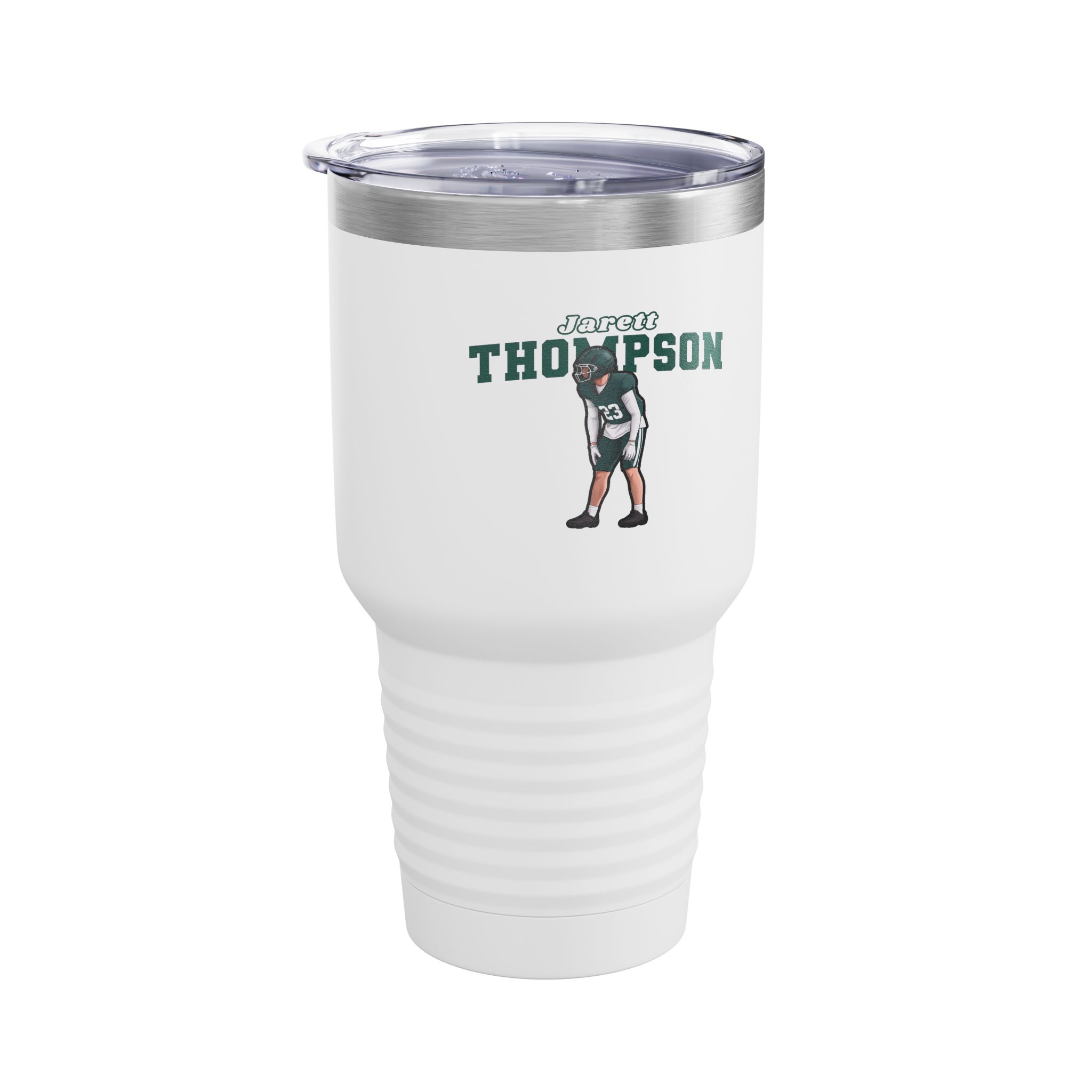 30oz Tumbler — character_name_arch in White