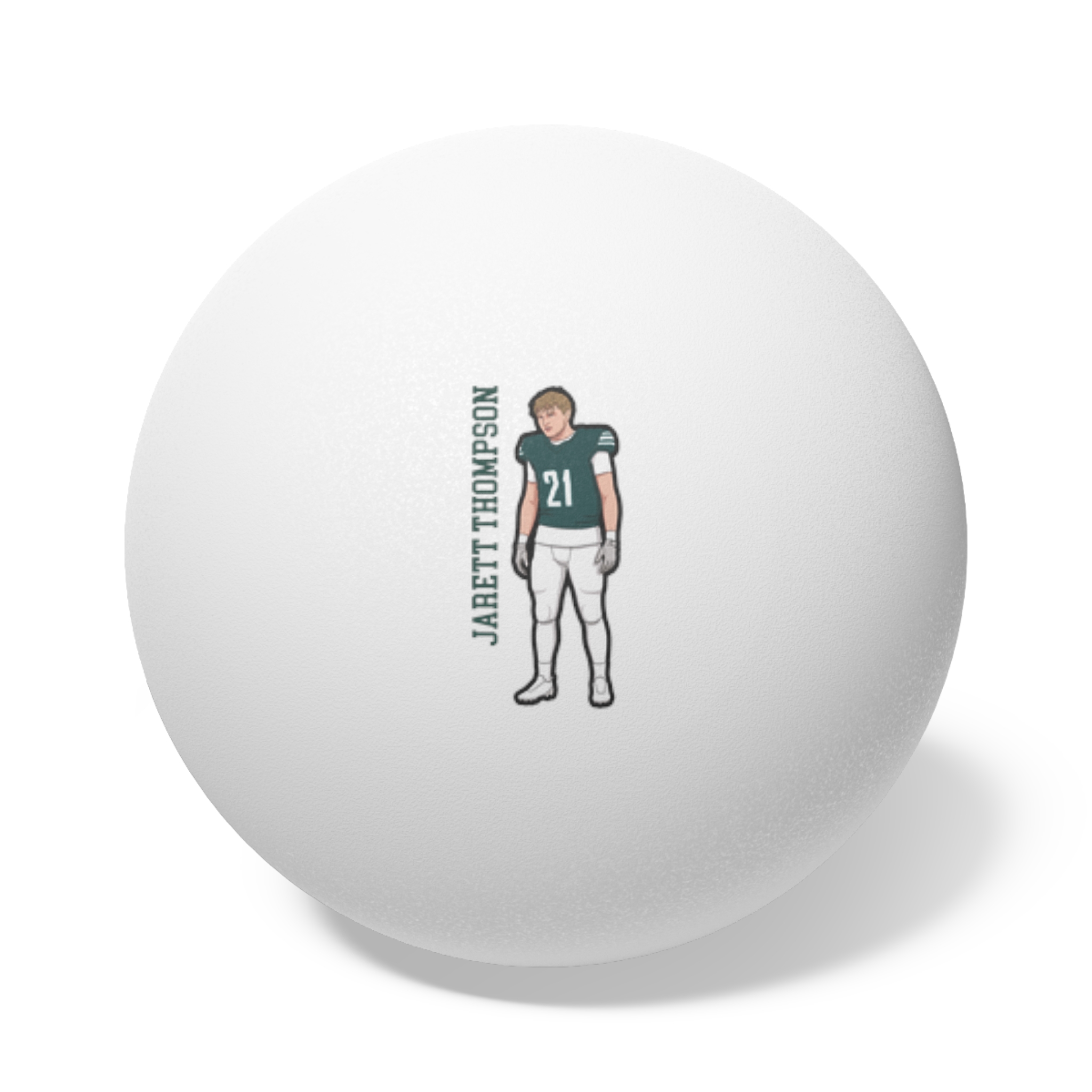 Ping Pong Balls, 6 pcs — character_name_vertical in White