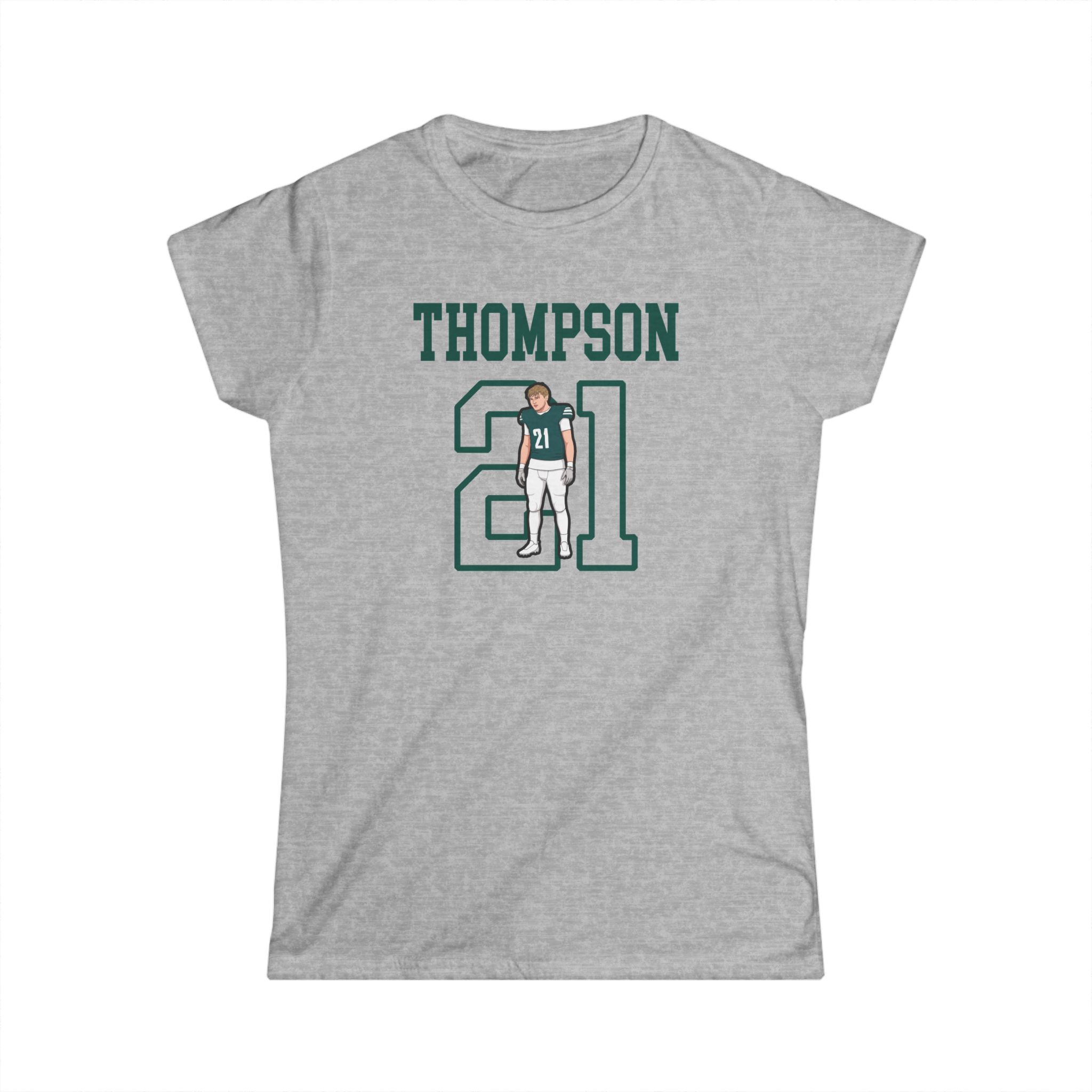 Women's Softstyle Tee — character_shirsey in Grey