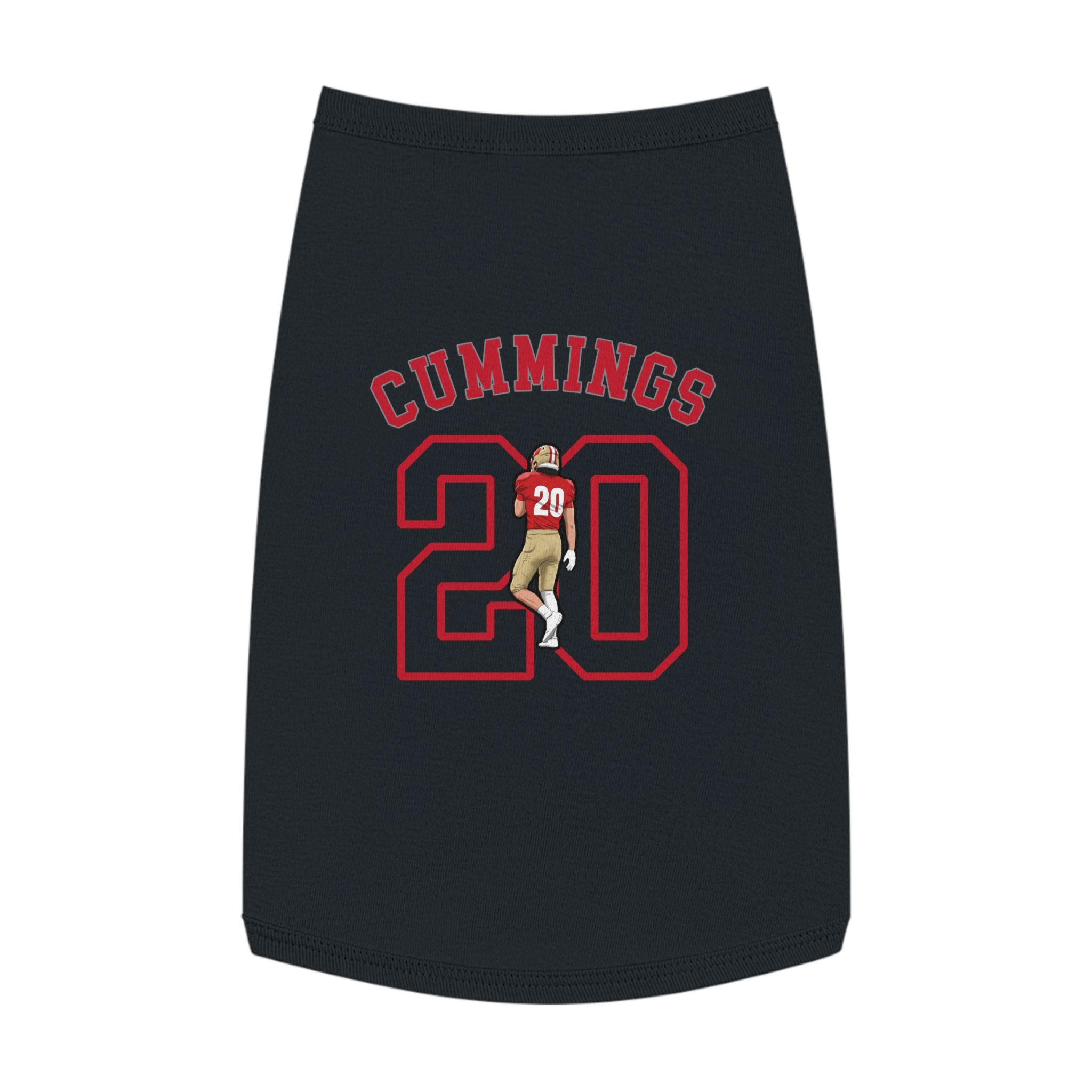 Pet Tank Top — character_shirsey_arch in White