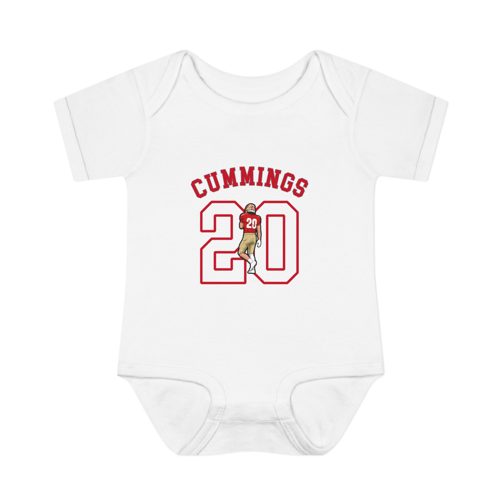 Baby Onesie — character_shirsey_arch in White