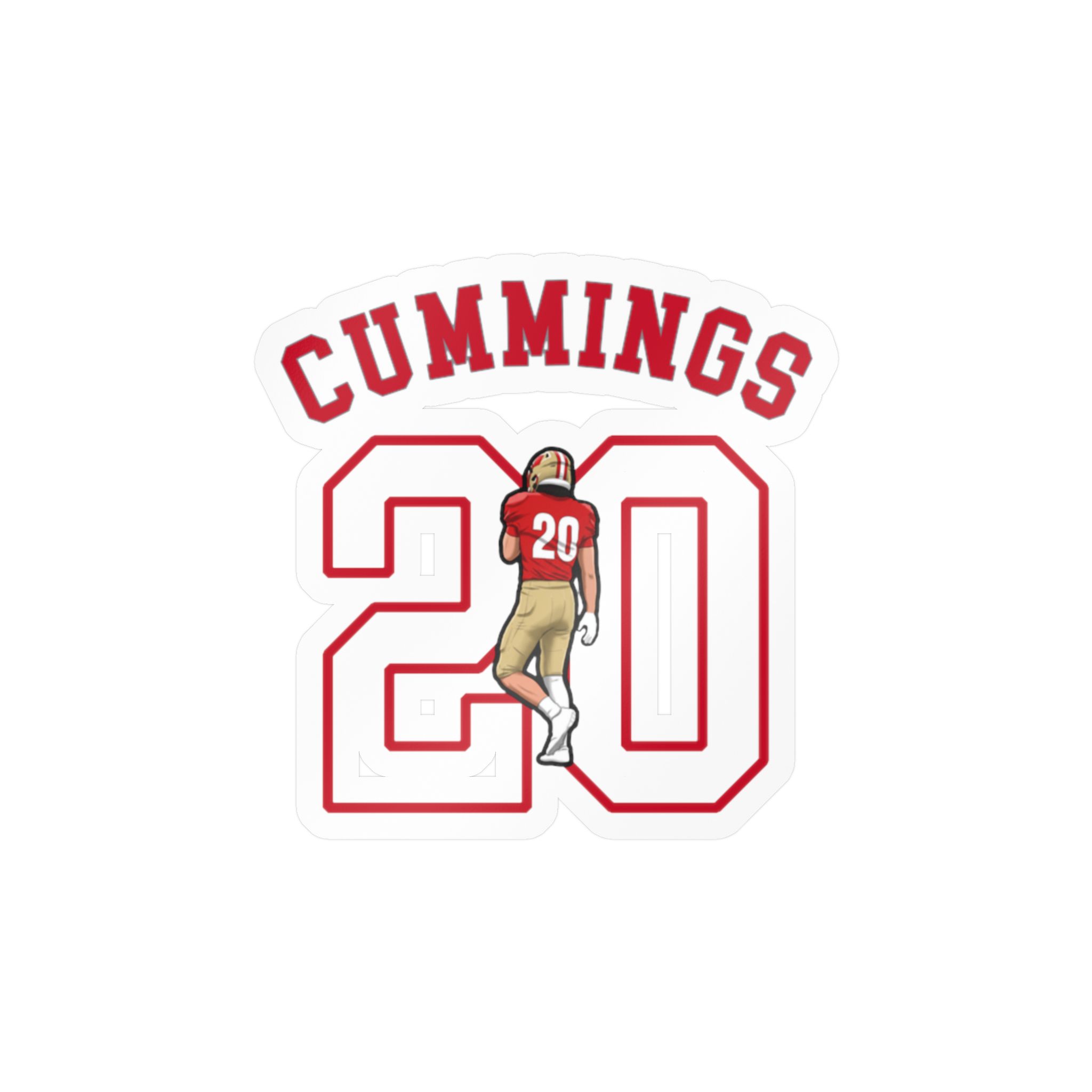 Vinyl Sticker — character_shirsey_arch in Classic