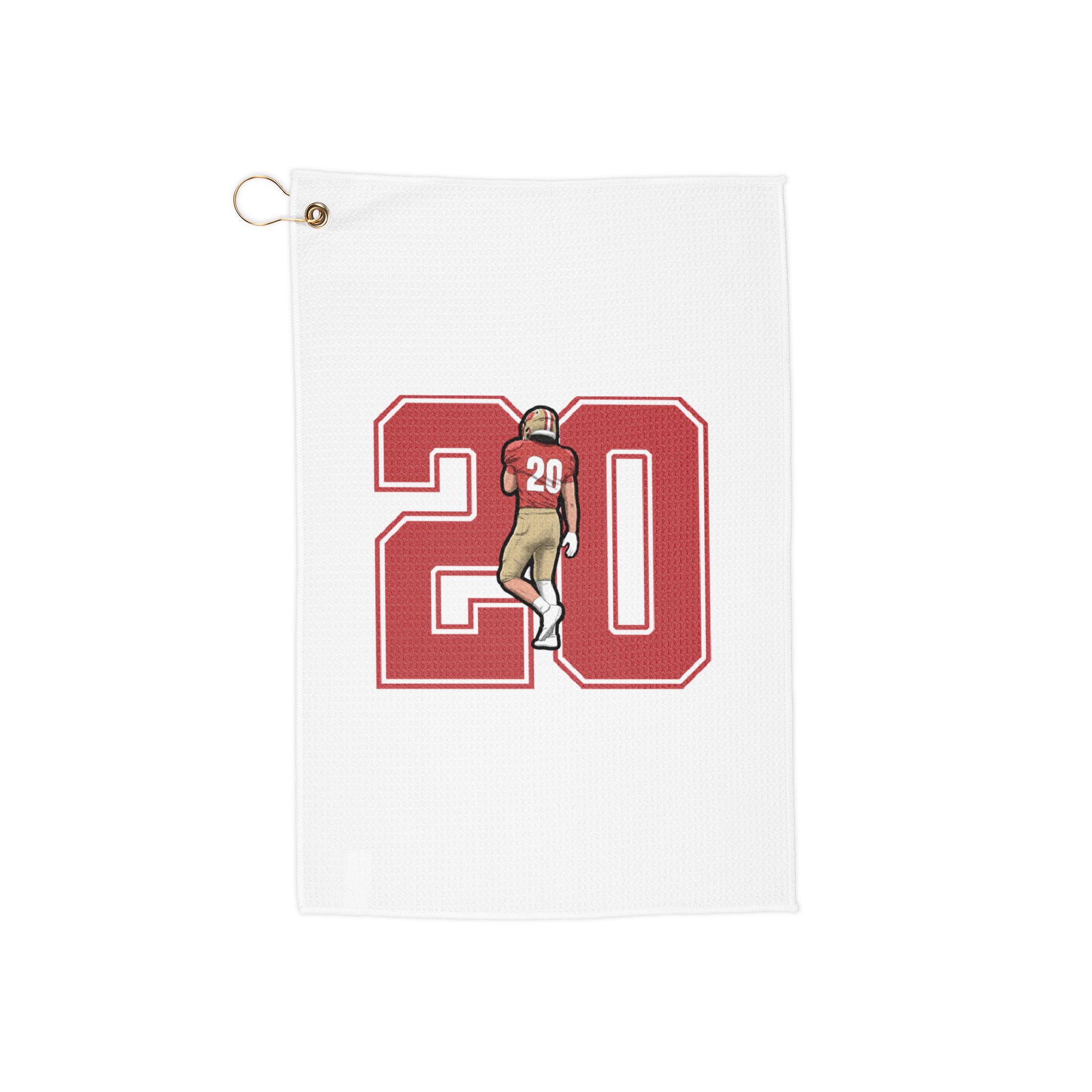 Golf Towel — character_number in Classic