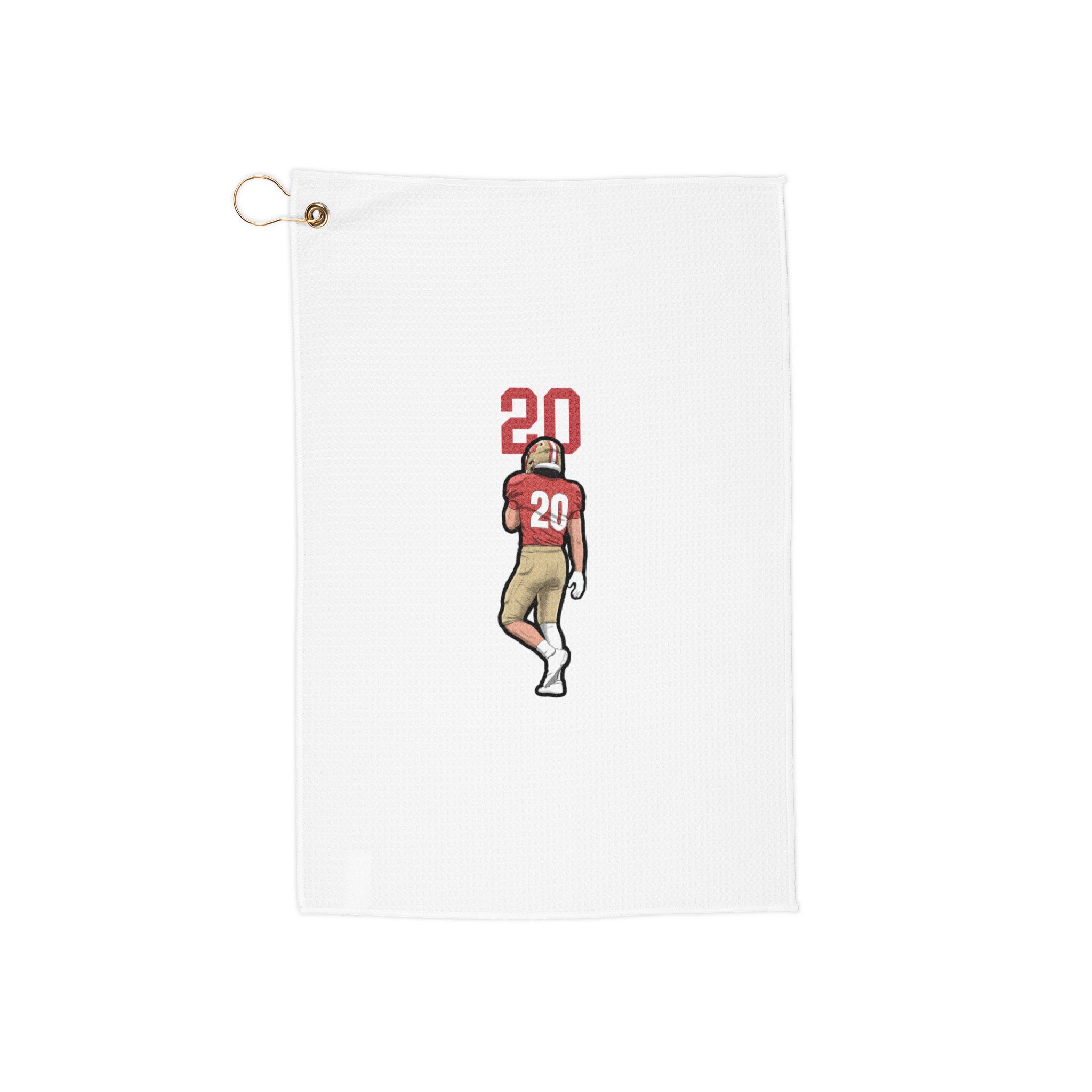Golf Towel — character_number_top in Classic
