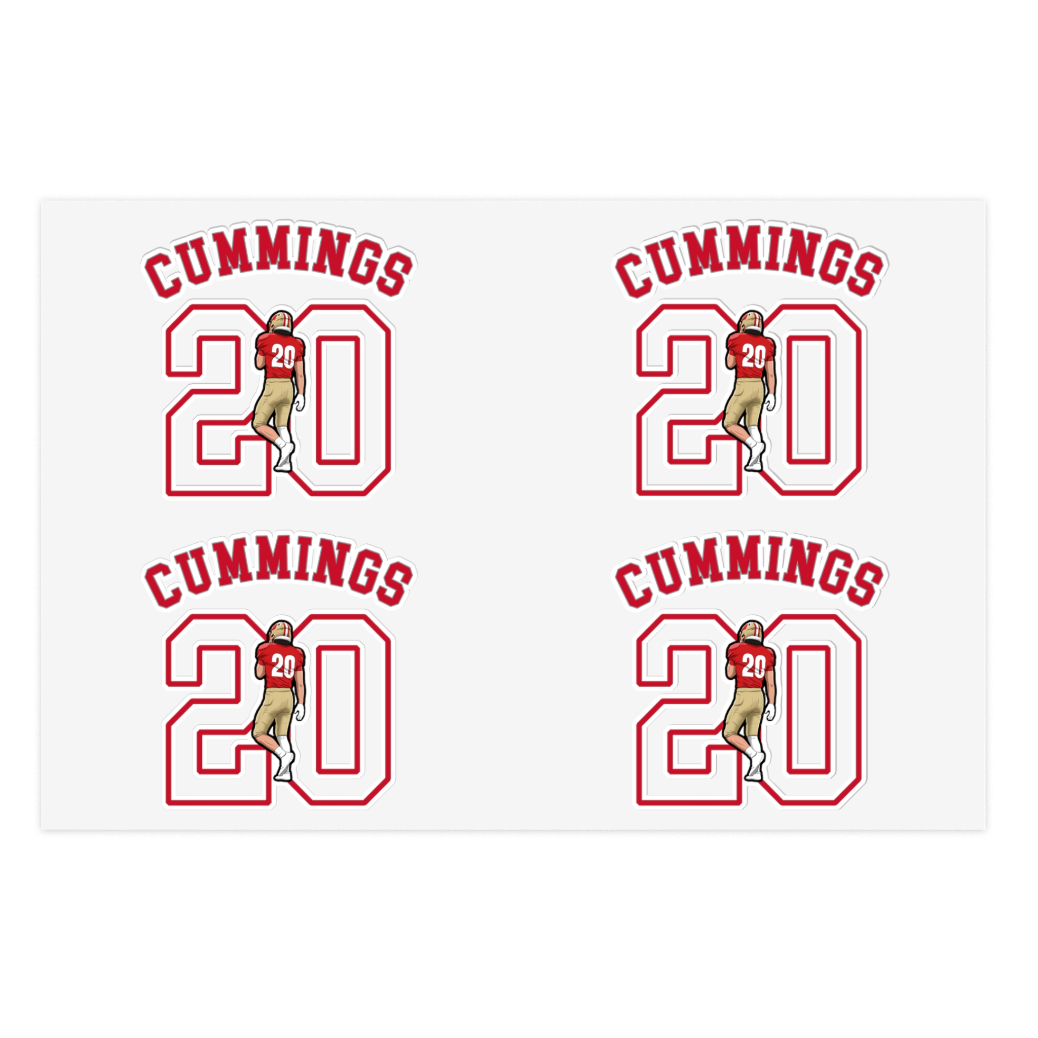 Sticker Sheet — character_shirsey_arch in Classic