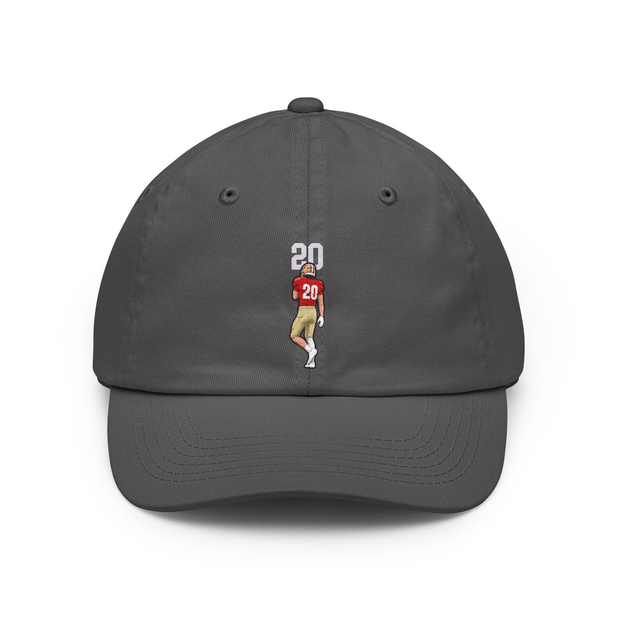 Classic Cap — character_number_top in Grey