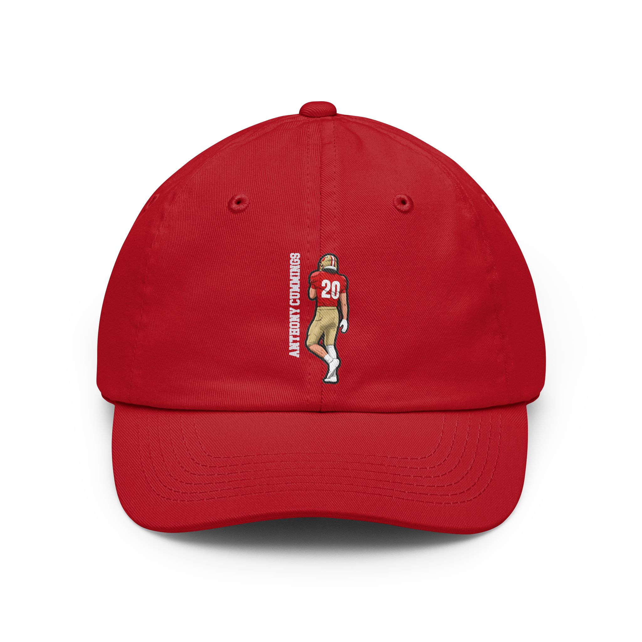 Classic Cap — character_name_vertical in Red