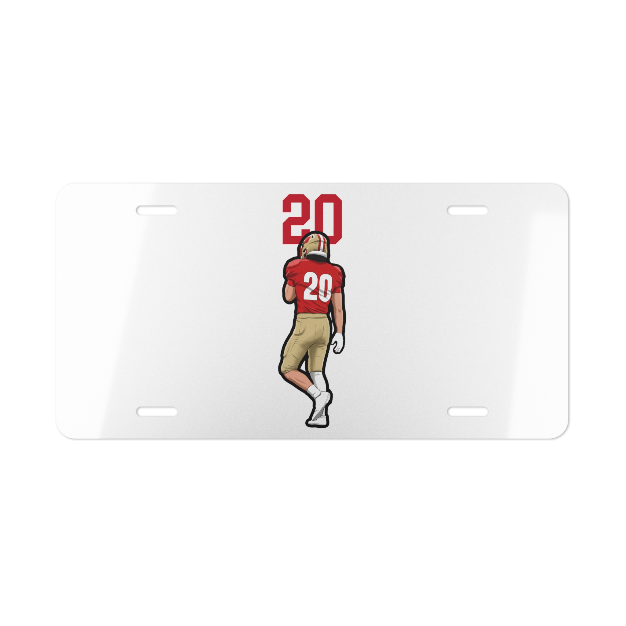 License Plate — character_number_top in Classic