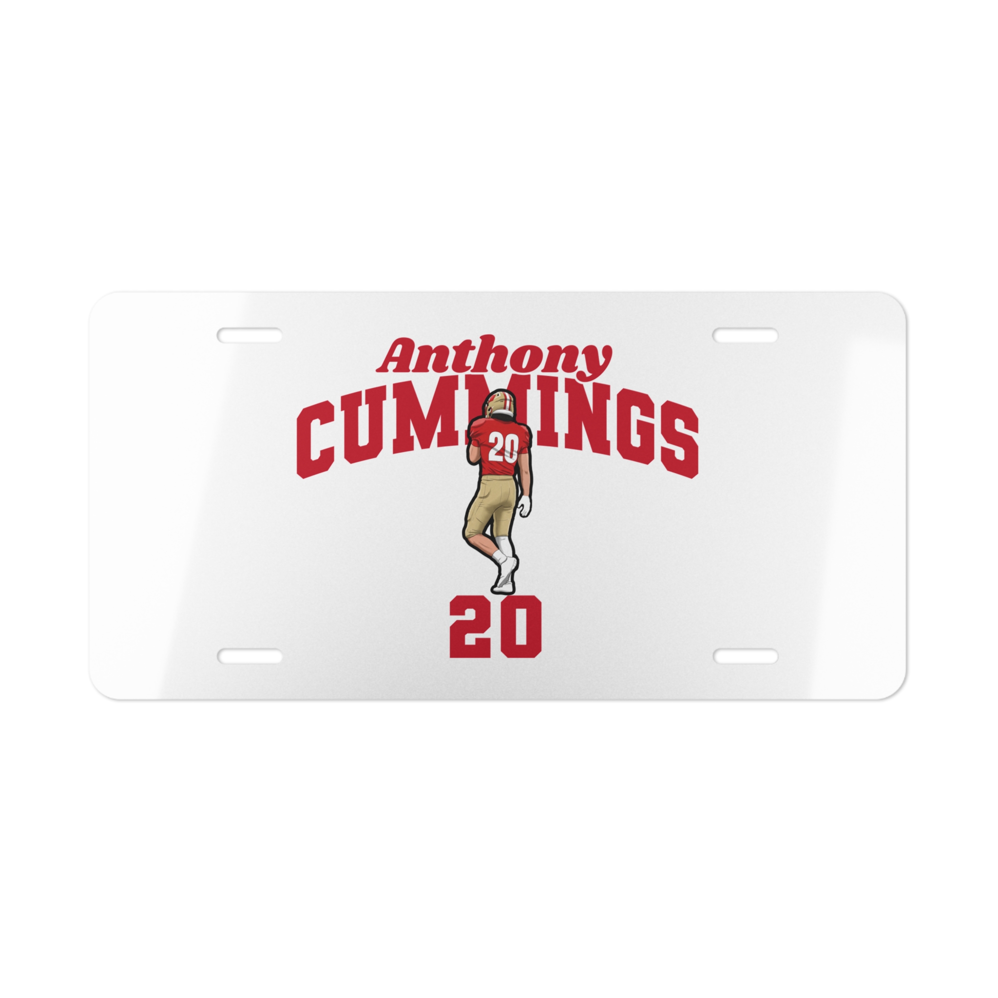 License Plate — character_signature_arch in Classic