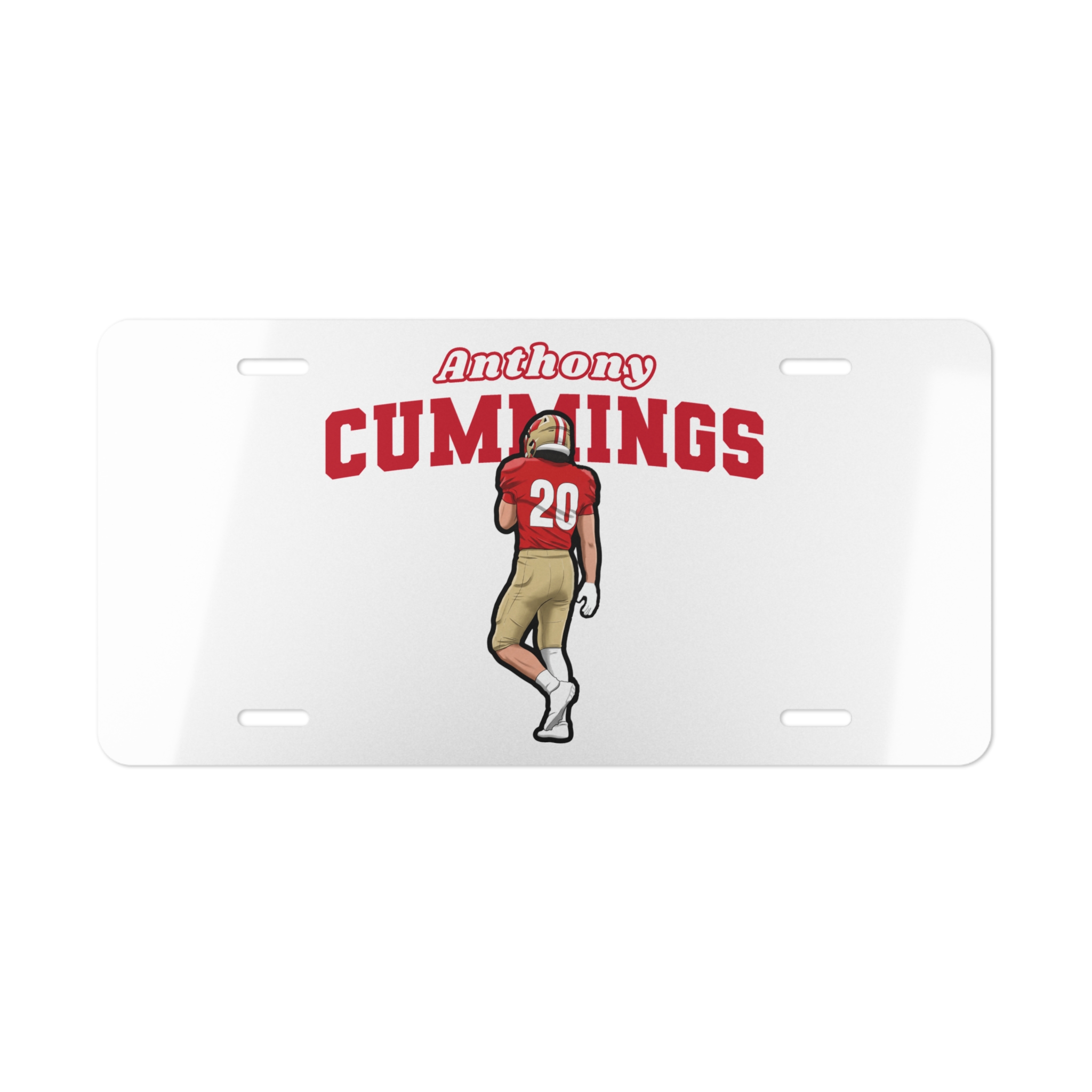 License Plate — character_name_arch in Classic