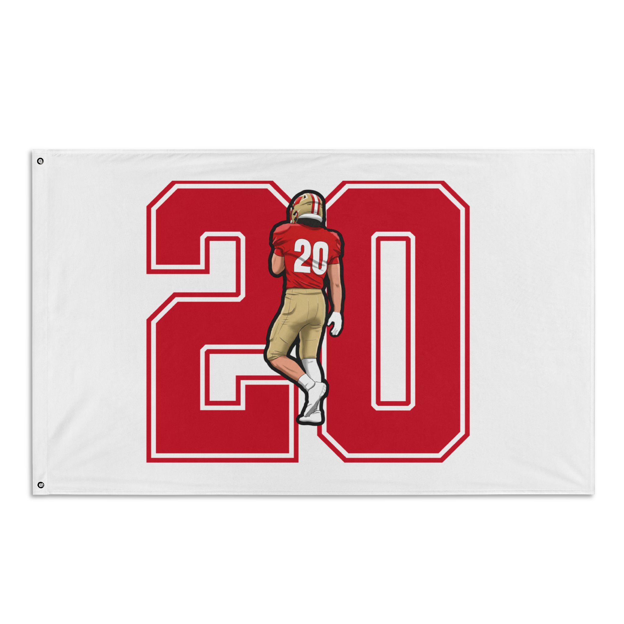 Flag (35 × 56 in) — character_number in Classic