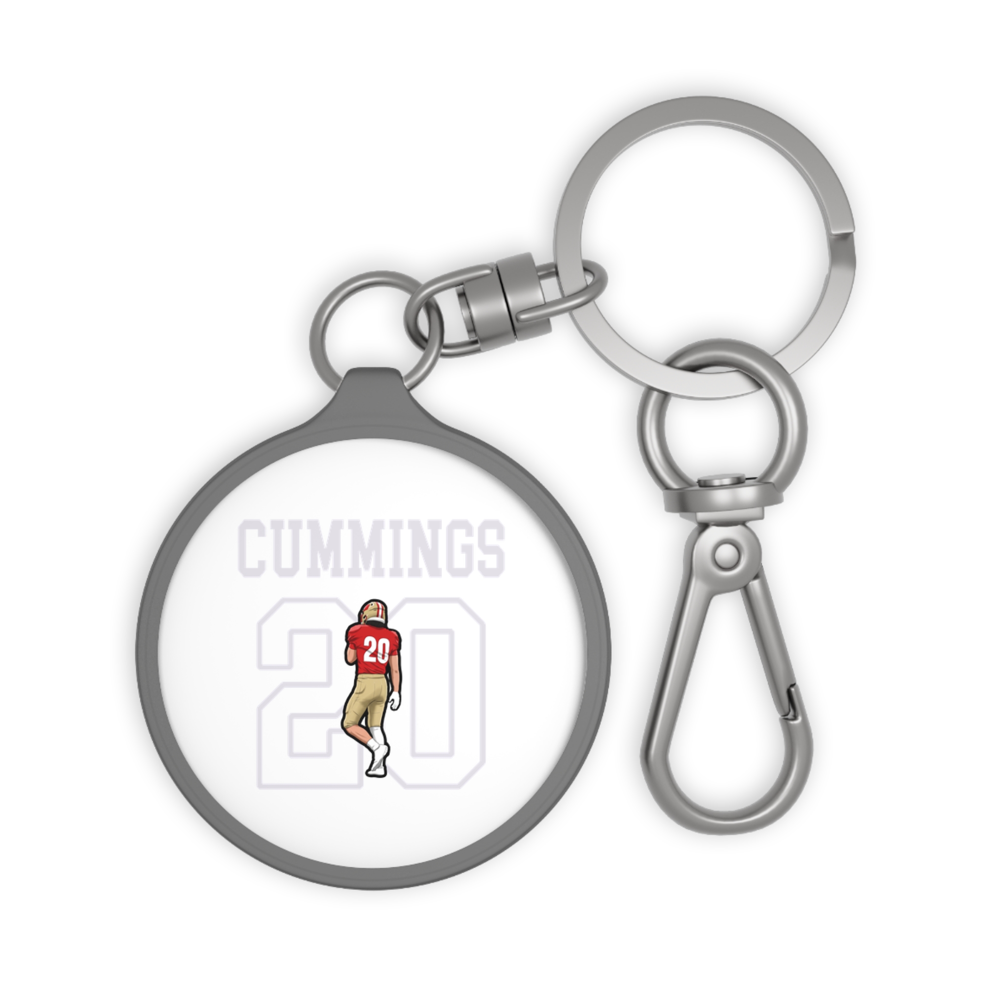 Keychain — character_shirsey in Grey