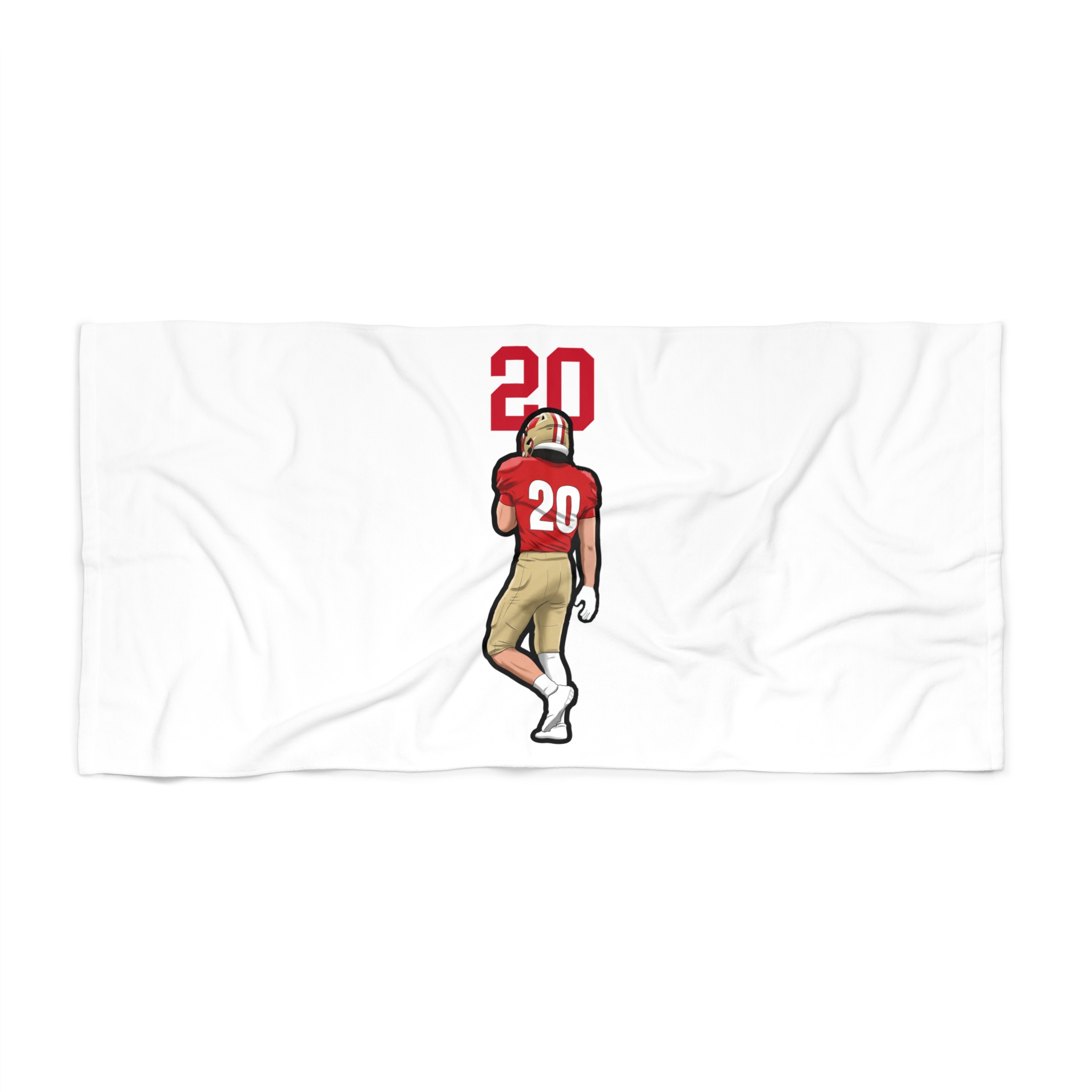 Beach Towel — character_number_top in Classic