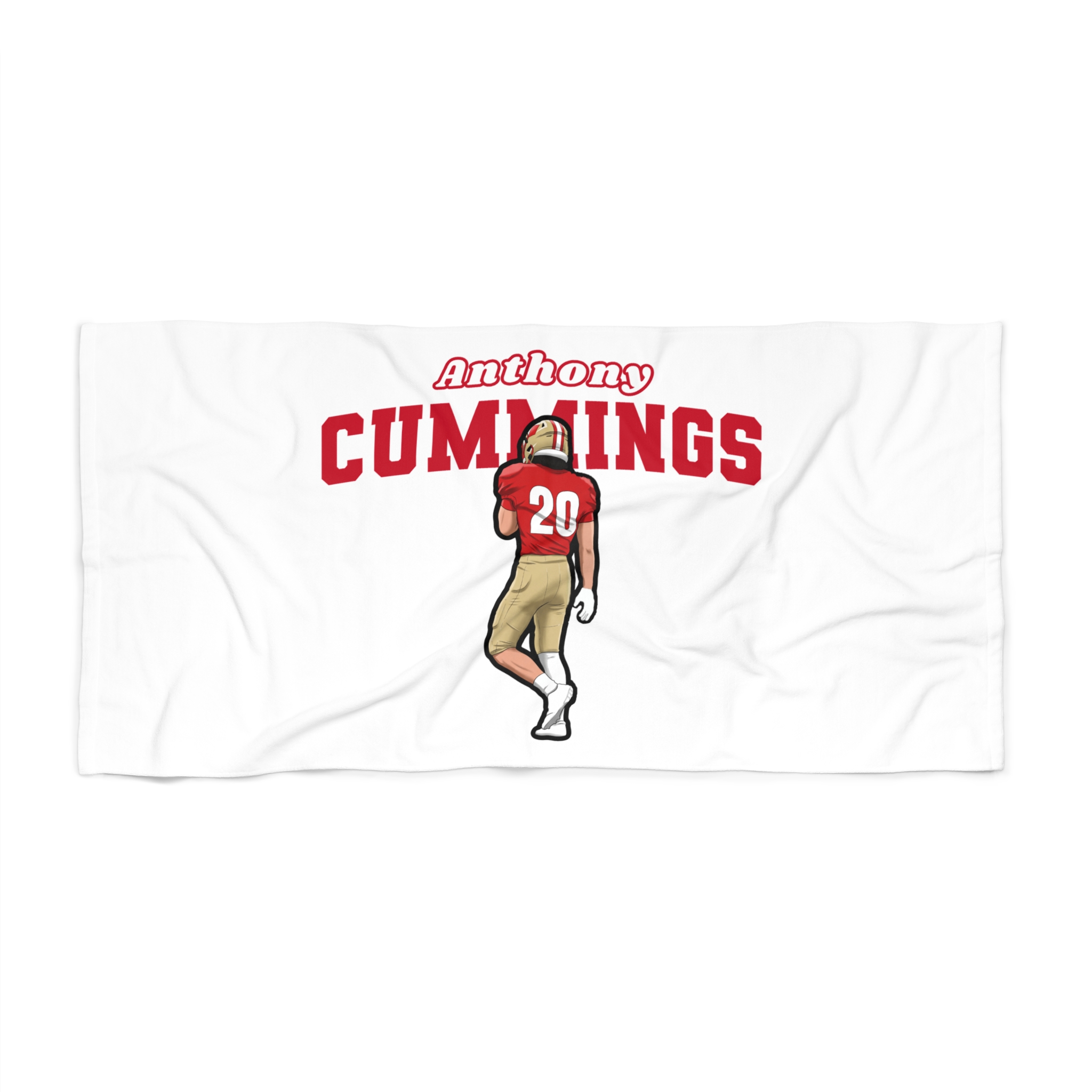 Beach Towel — character_name_arch in Classic