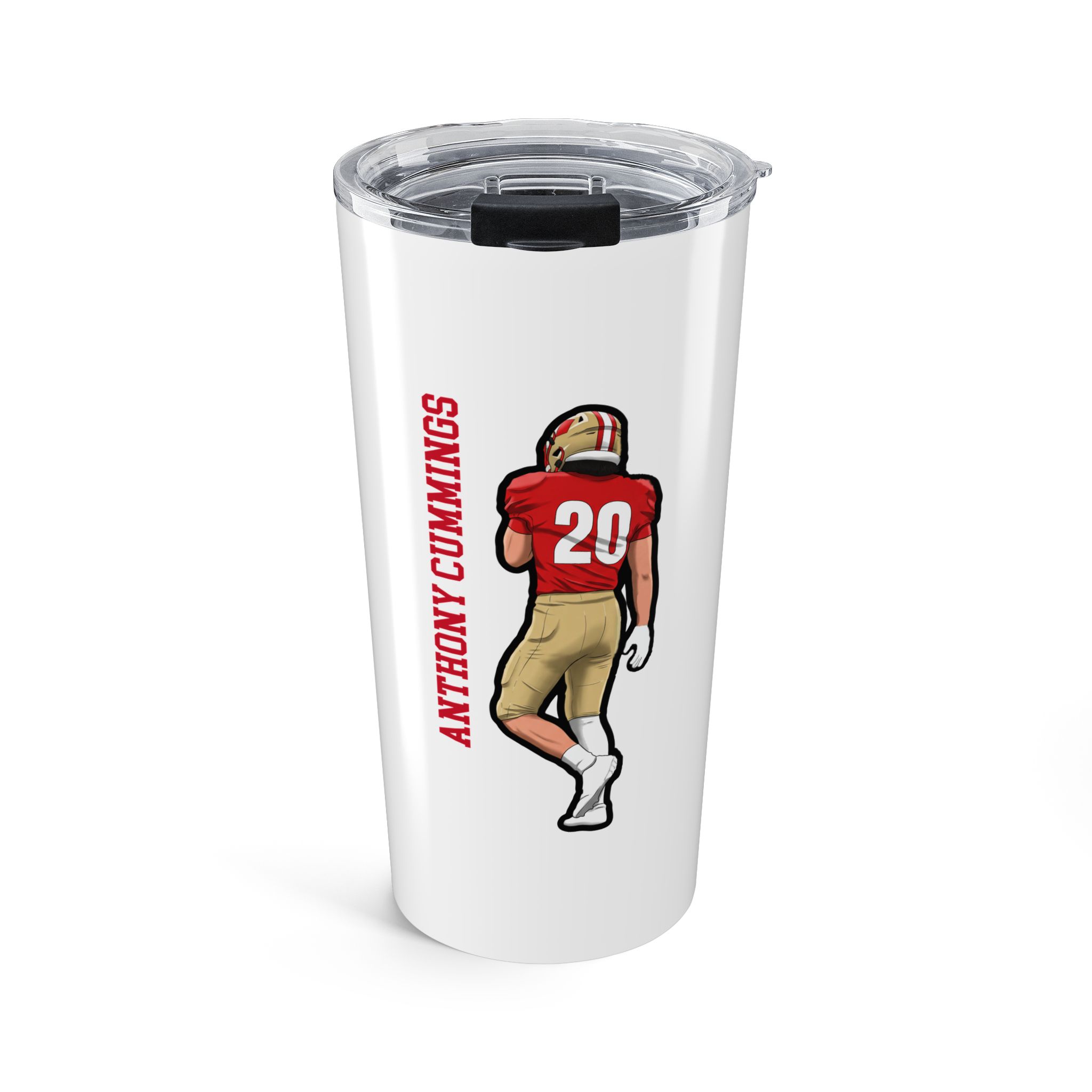 20oz Tumbler — character_name_vertical in Classic