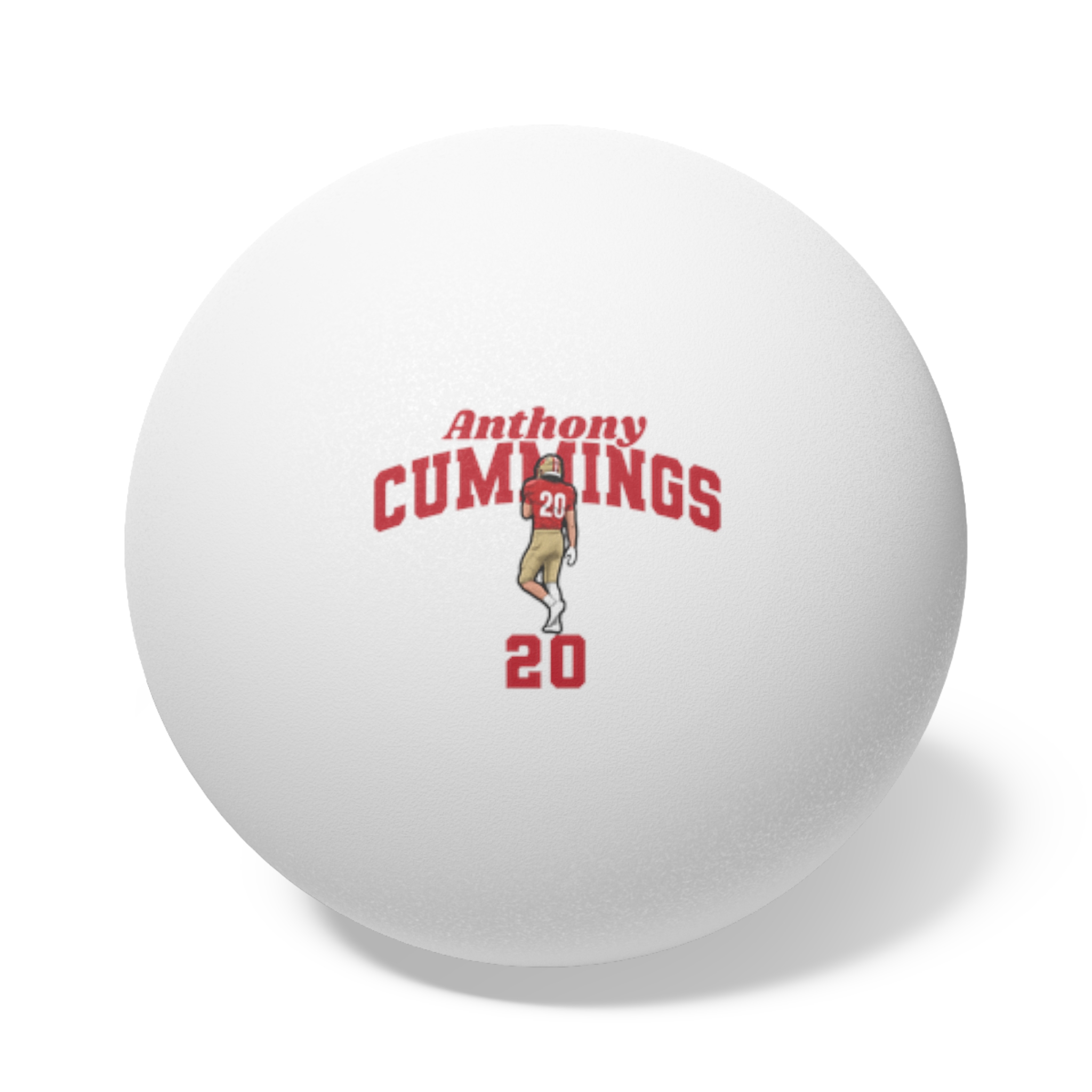 Ping Pong Balls, 6 pcs — character_signature_arch in White