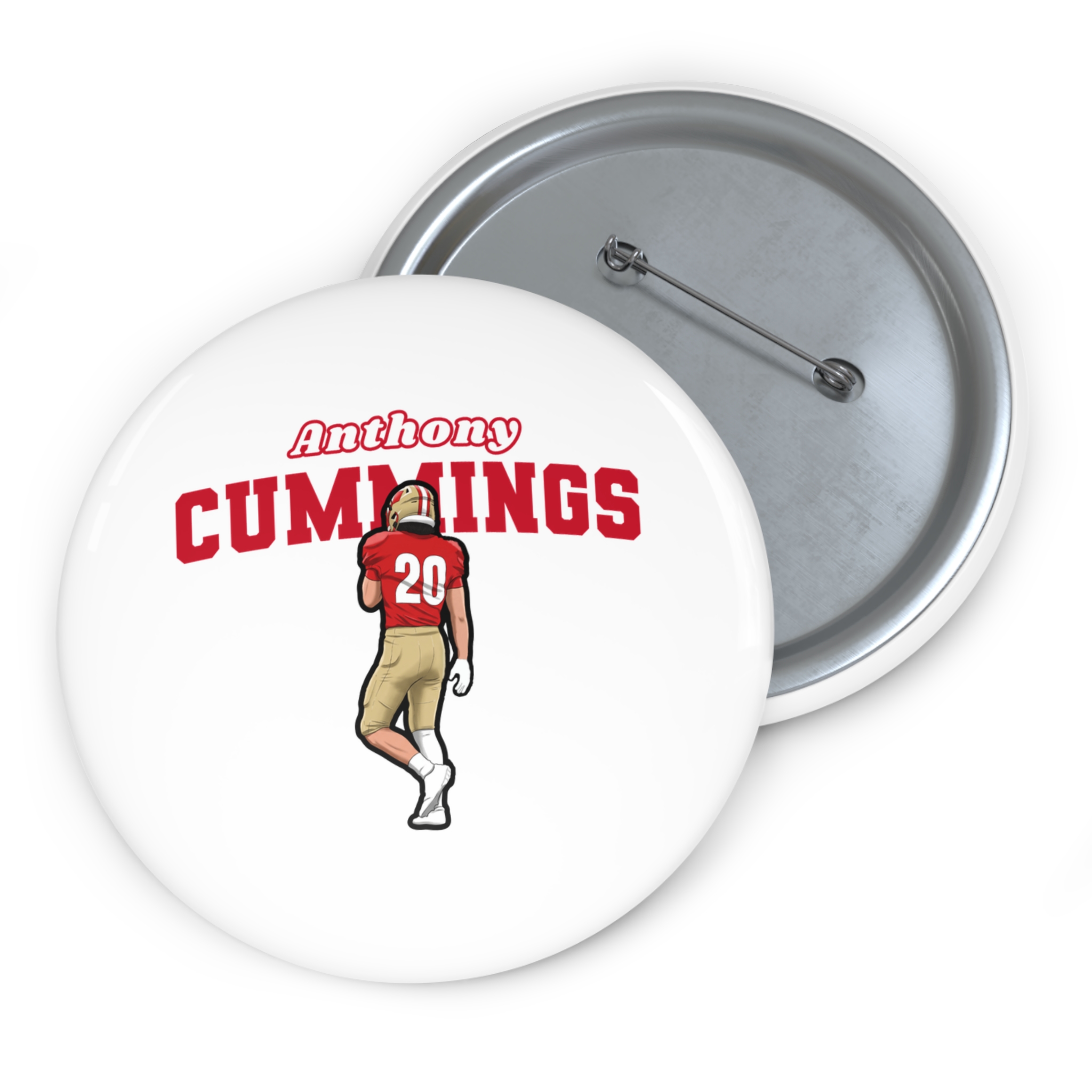 Game Day Pin — character_name_arch in Classic
