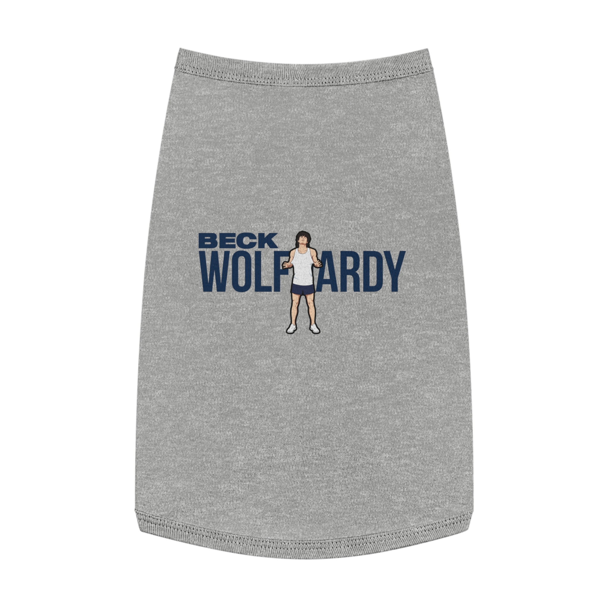 Pet Tank Top — character_player_name in White