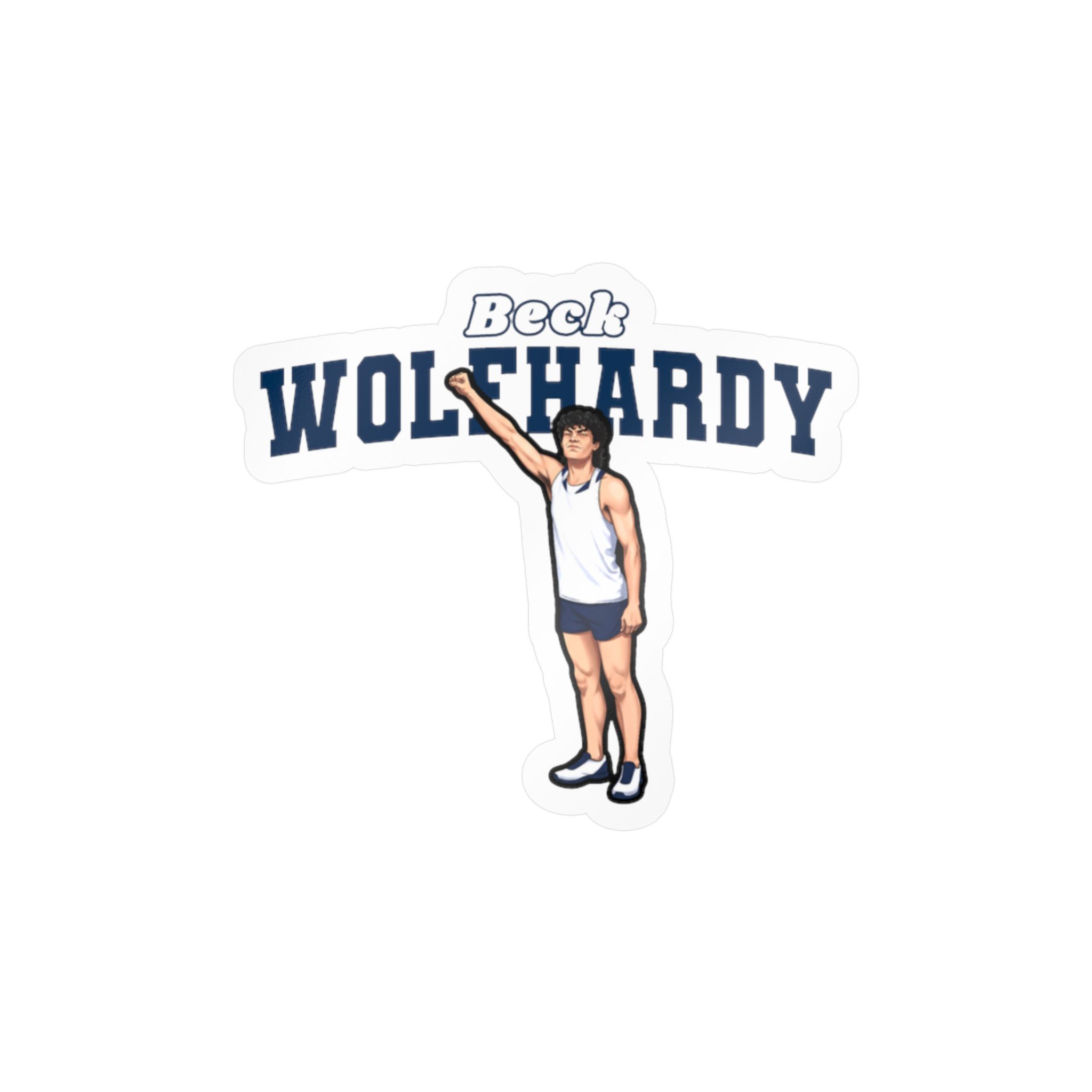 Vinyl Sticker — character_name_arch in Classic