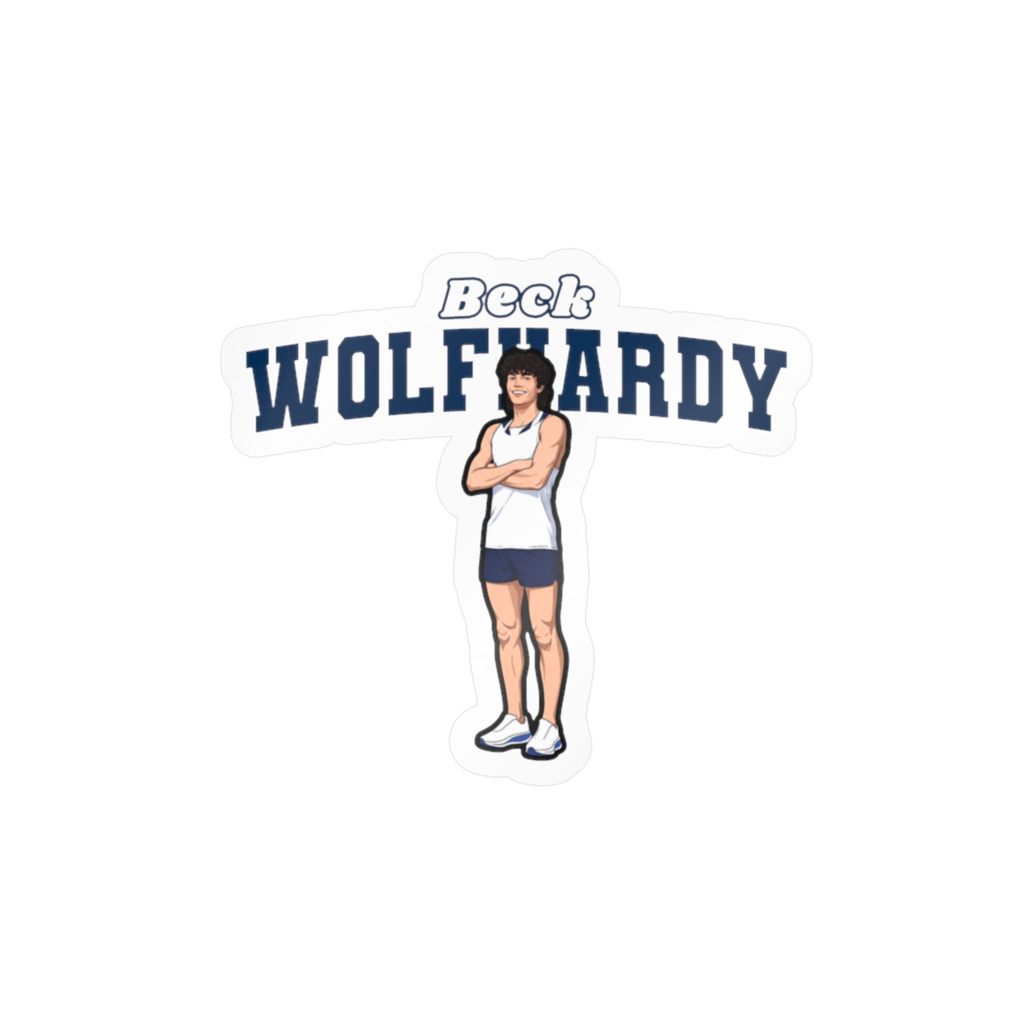 Vinyl Sticker — character_name_arch in Classic