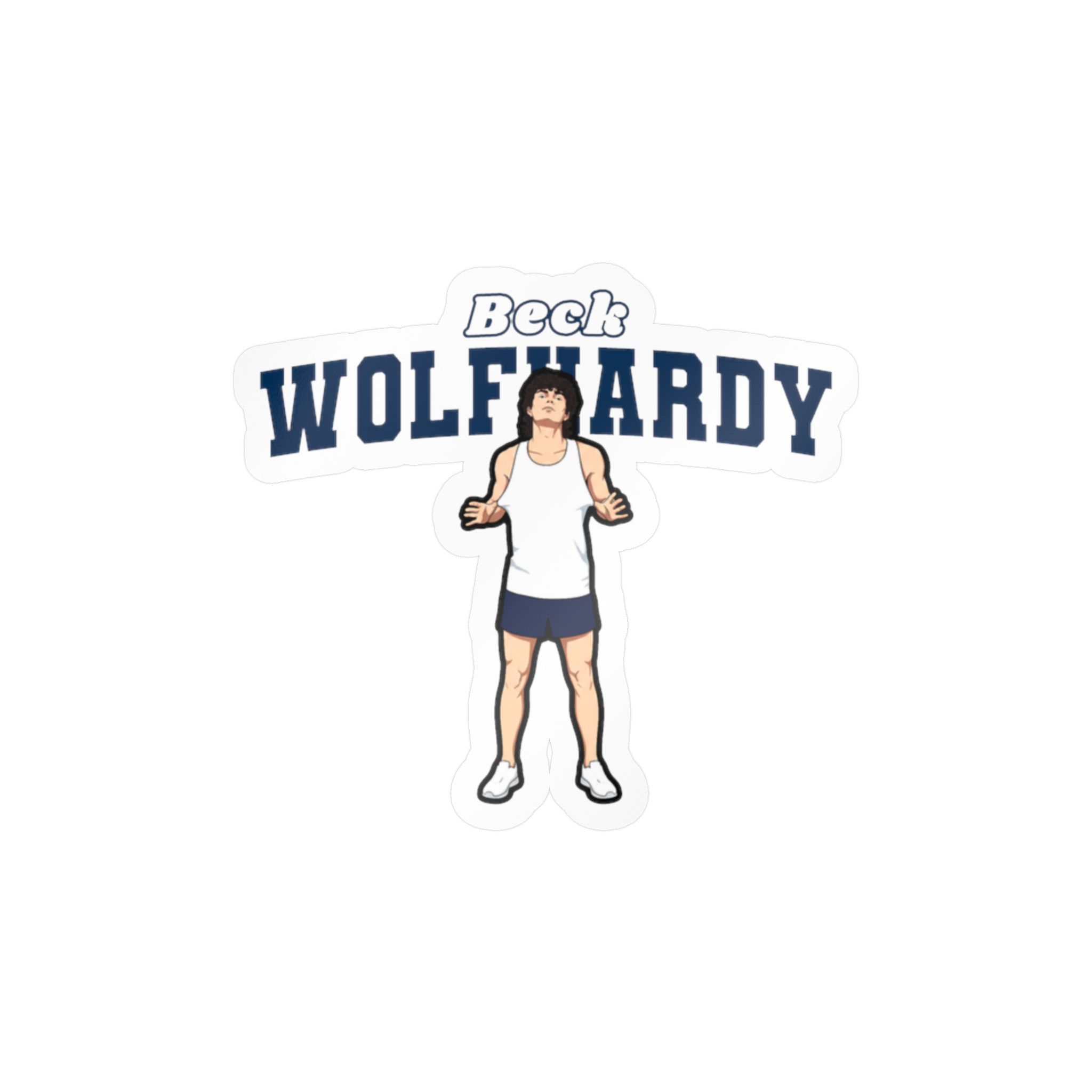 Vinyl Sticker — character_name_arch in Classic