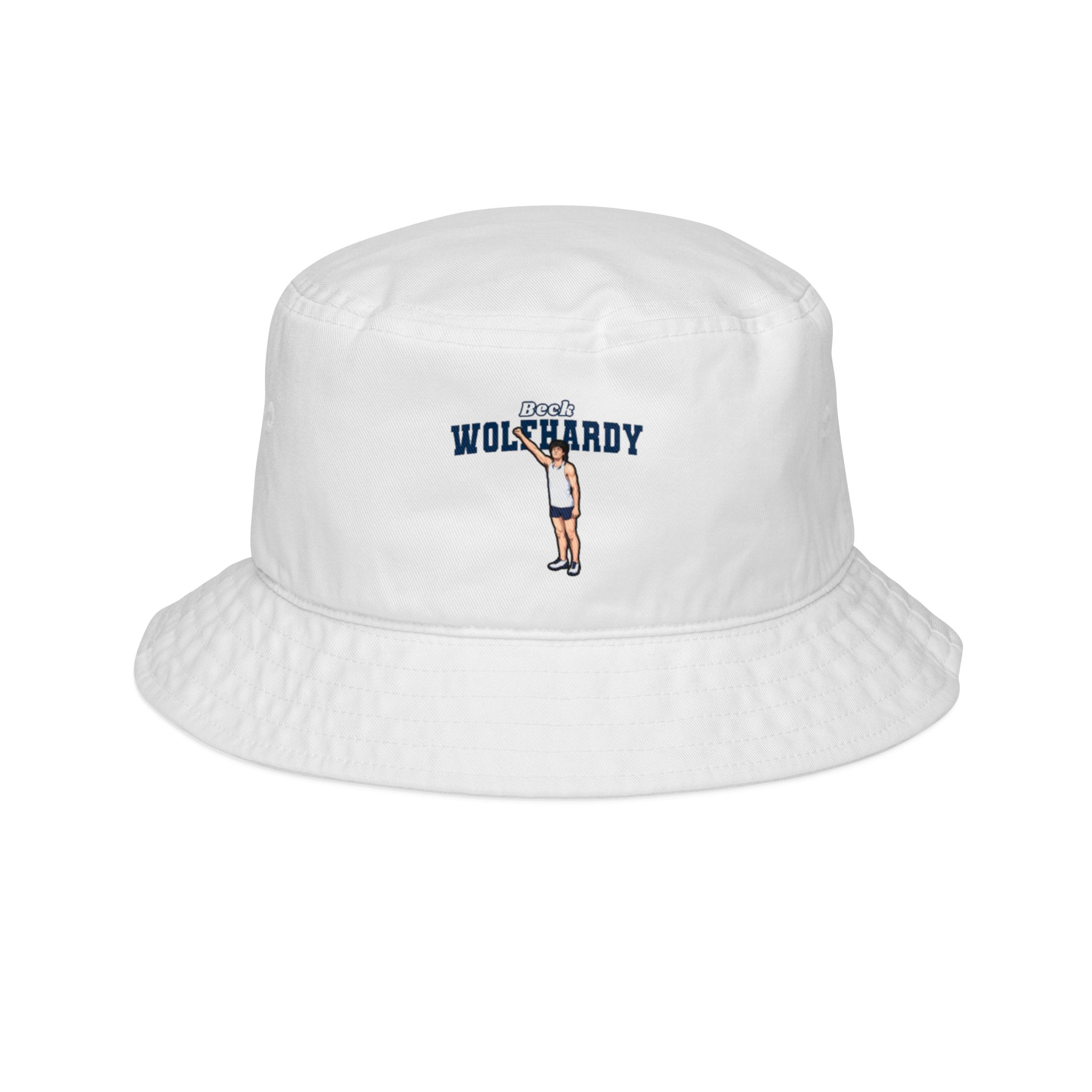 Bucket Hat — character_name_arch in White