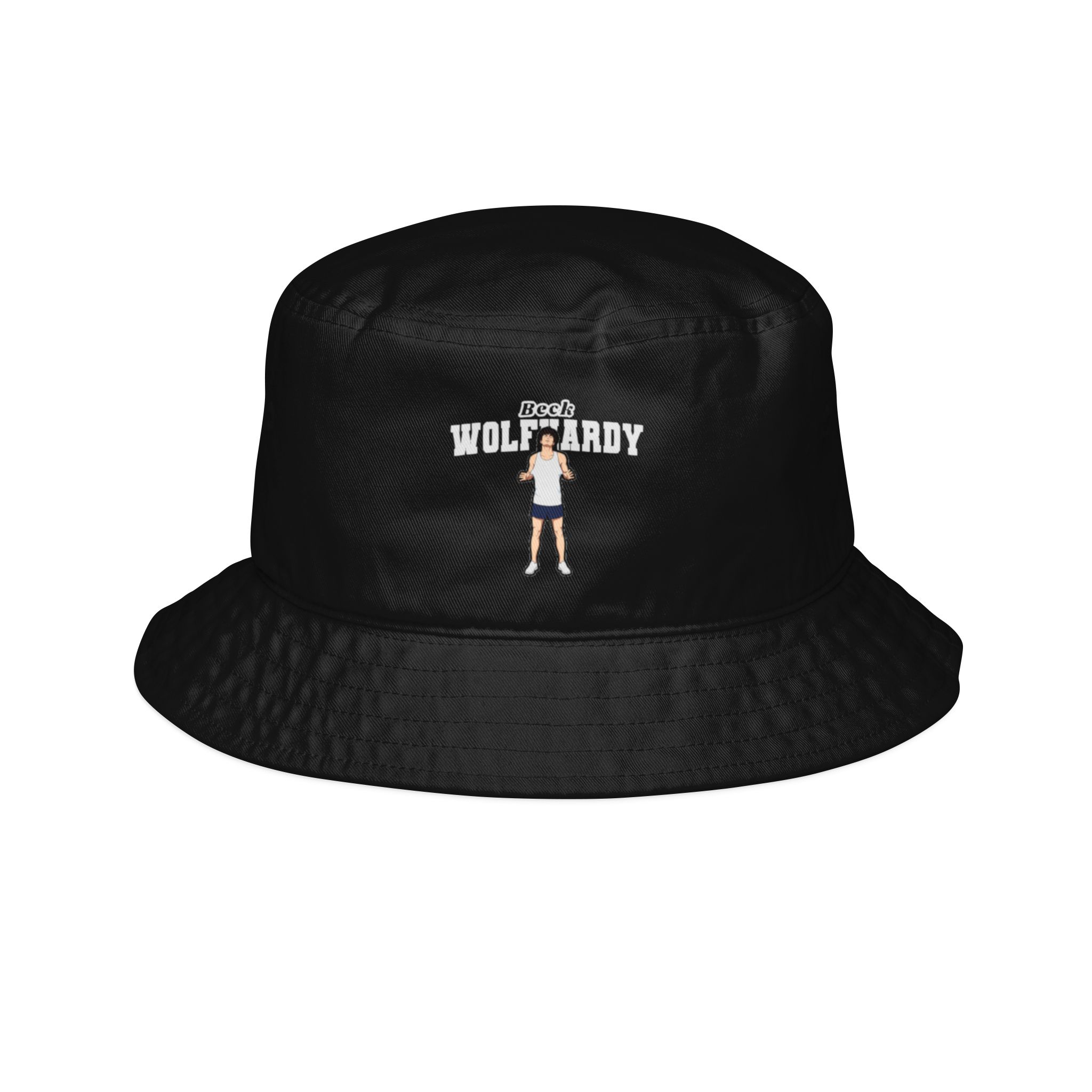 Bucket Hat — character_name_arch in Black
