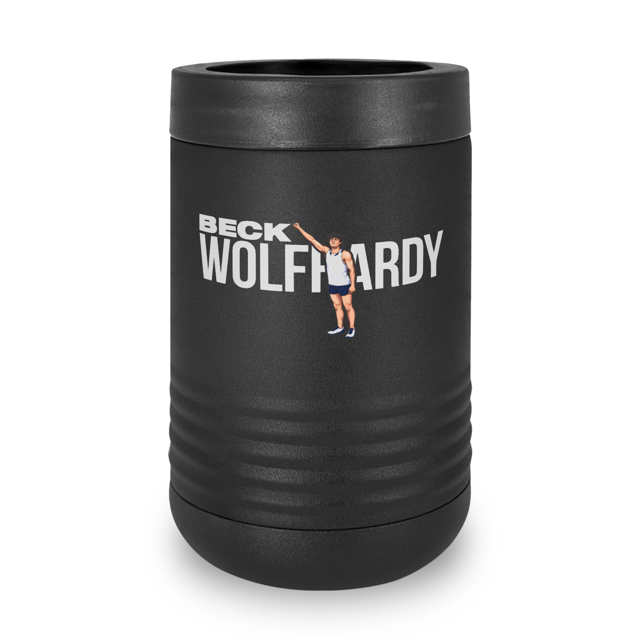 Stainless Can Cooler — character_player_name in Black