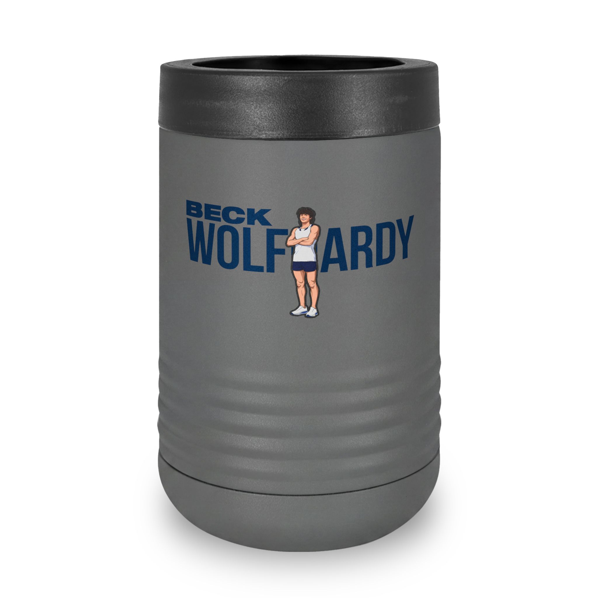 Stainless Can Cooler — character_player_name in Grey