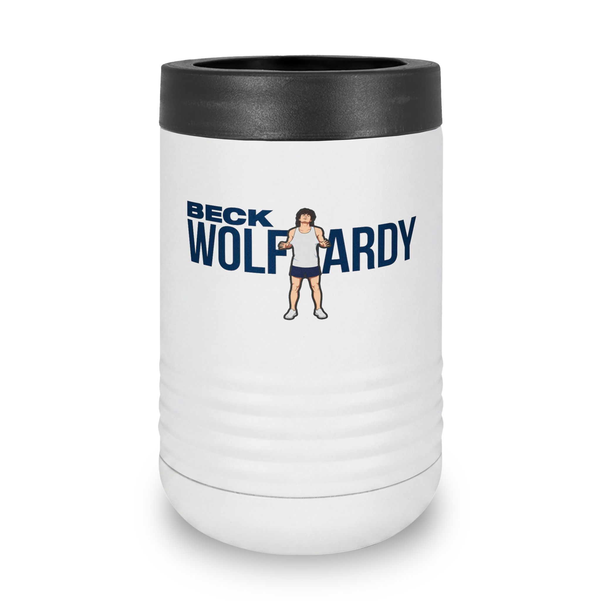 Stainless Can Cooler — character_player_name in White